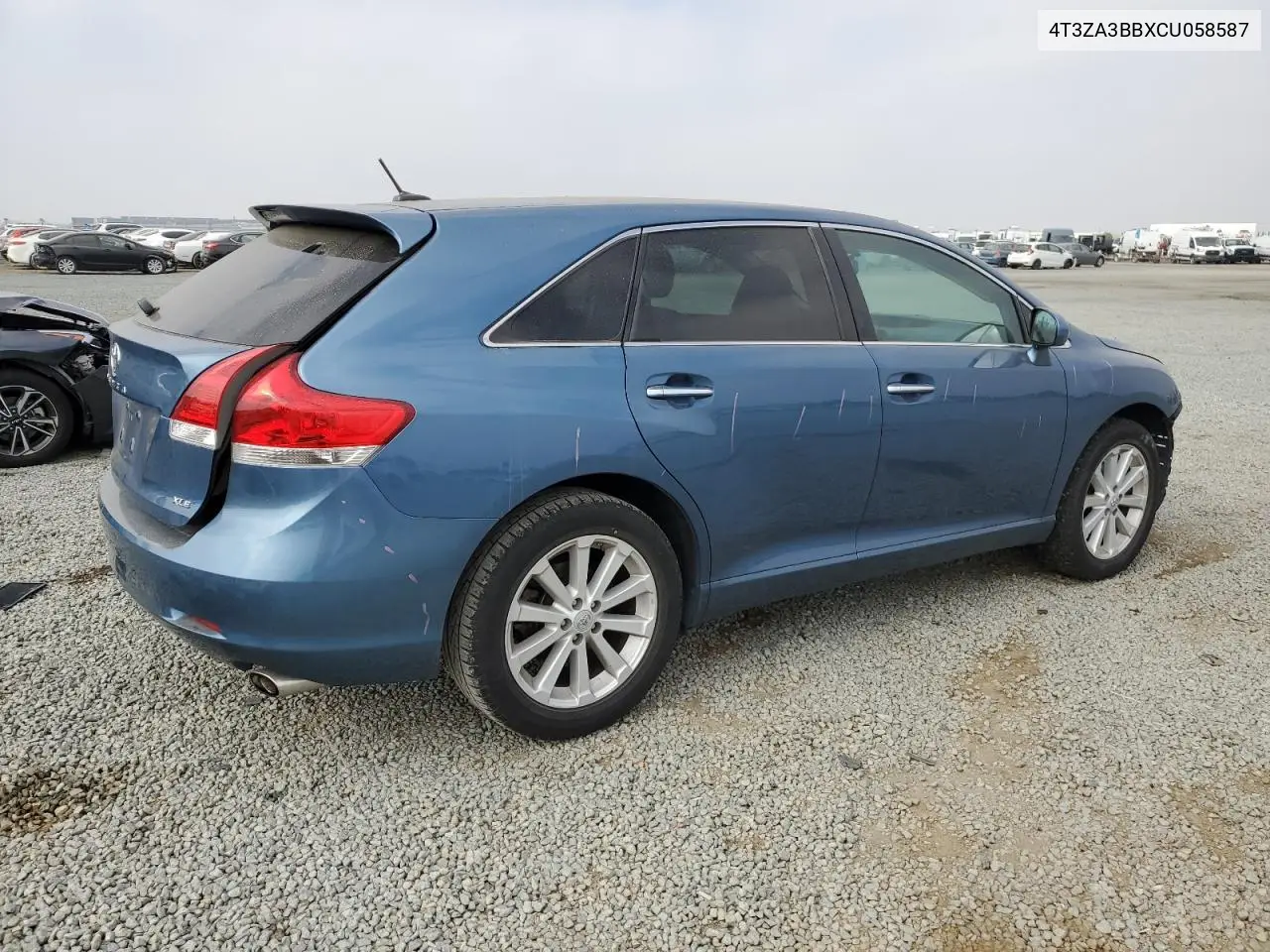 2012 Toyota Venza Le VIN: 4T3ZA3BBXCU058587 Lot: 62779015