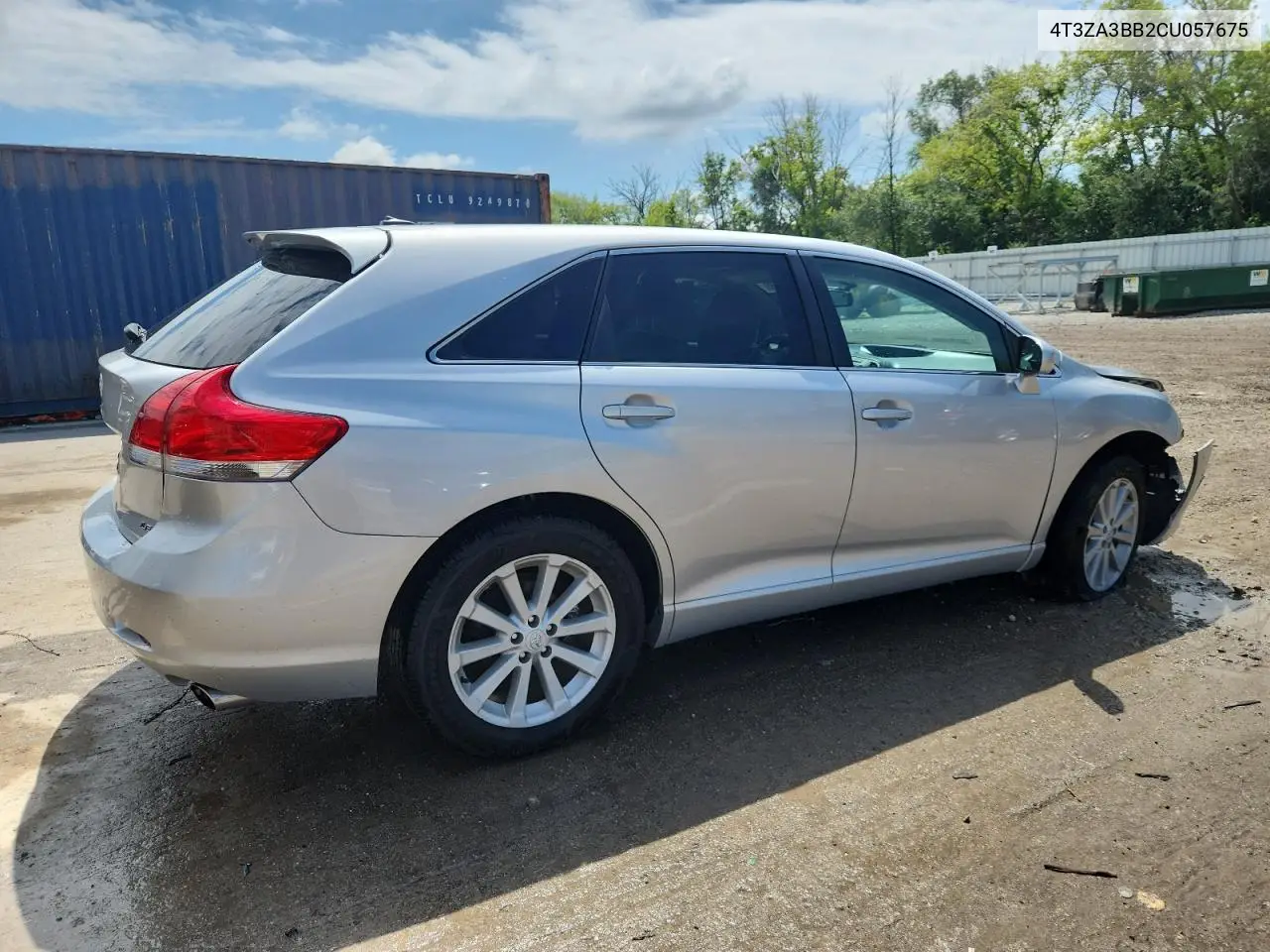 2012 Toyota Venza Le VIN: 4T3ZA3BB2CU057675 Lot: 62783665