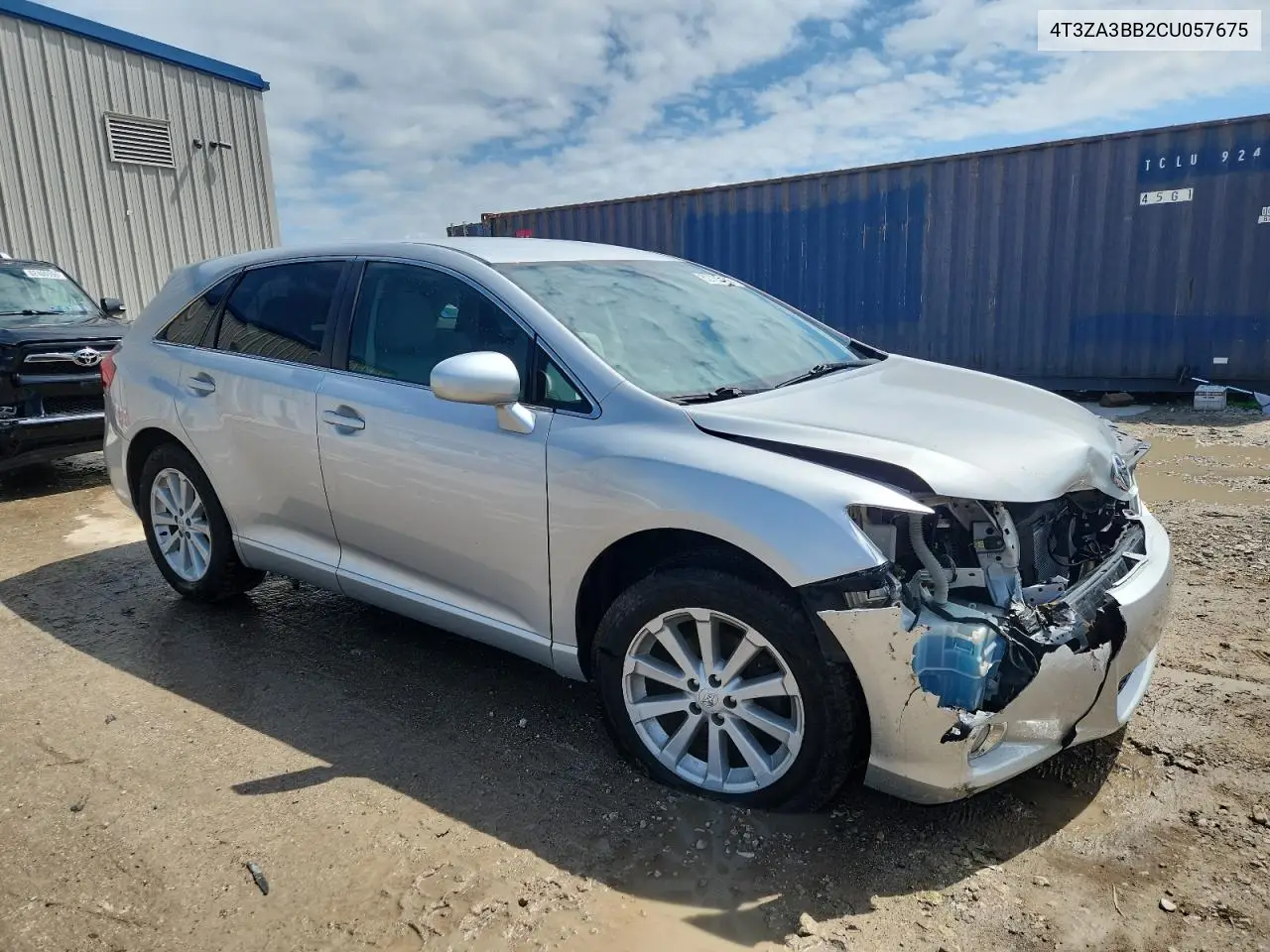 2012 Toyota Venza Le VIN: 4T3ZA3BB2CU057675 Lot: 62783665
