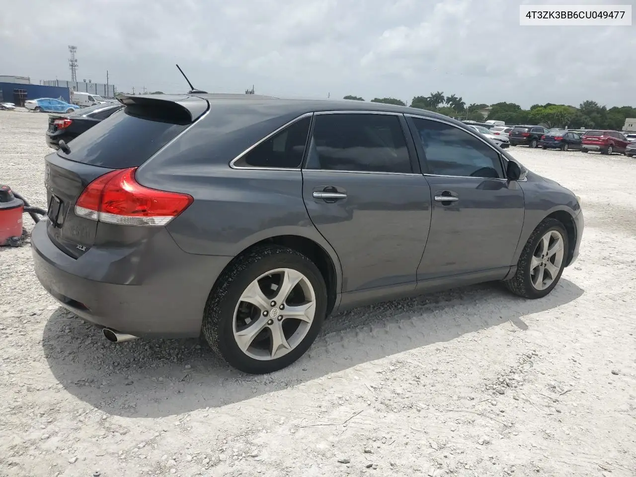 2012 Toyota Venza Le VIN: 4T3ZK3BB6CU049477 Lot: 62885245