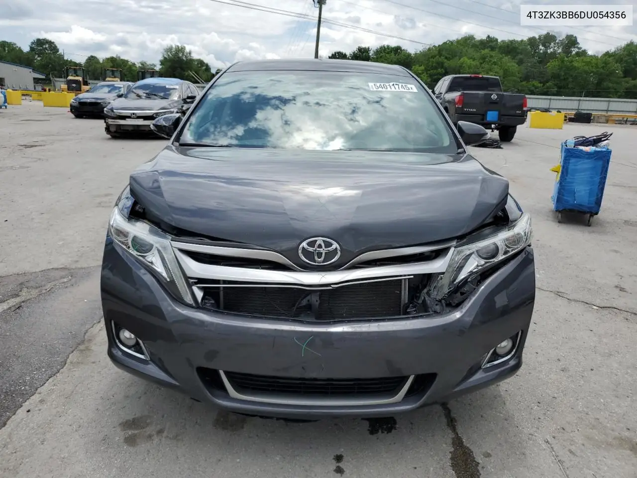 2013 Toyota Venza Le VIN: 4T3ZK3BB6DU054356 Lot: 54011745