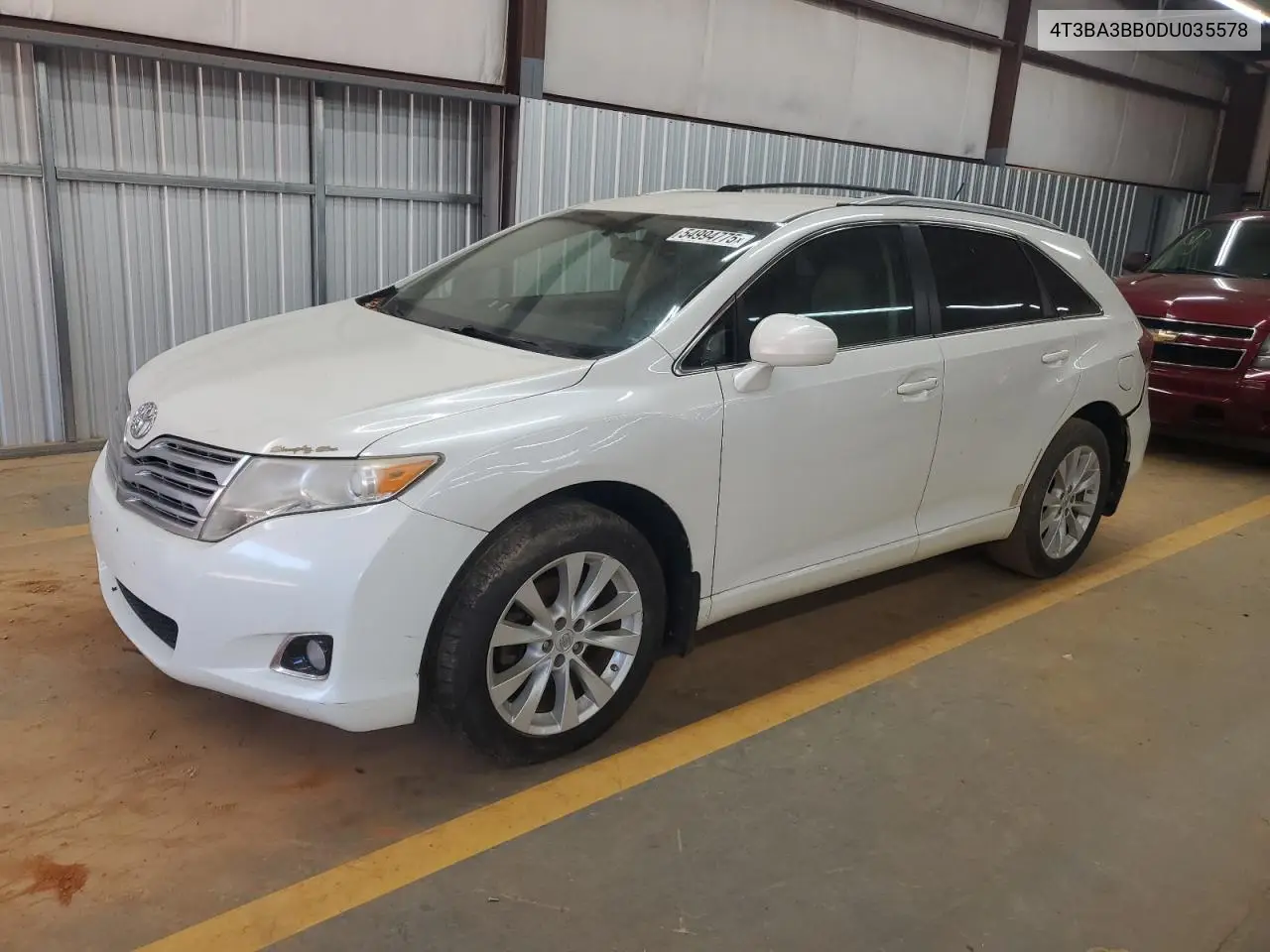 2013 Toyota Venza Le VIN: 4T3BA3BB0DU035578 Lot: 54994775