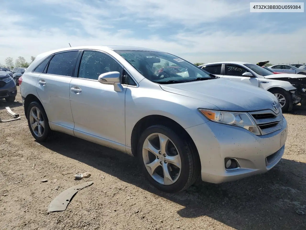 2013 Toyota Venza Le VIN: 4T3ZK3BB3DU059384 Lot: 55848505
