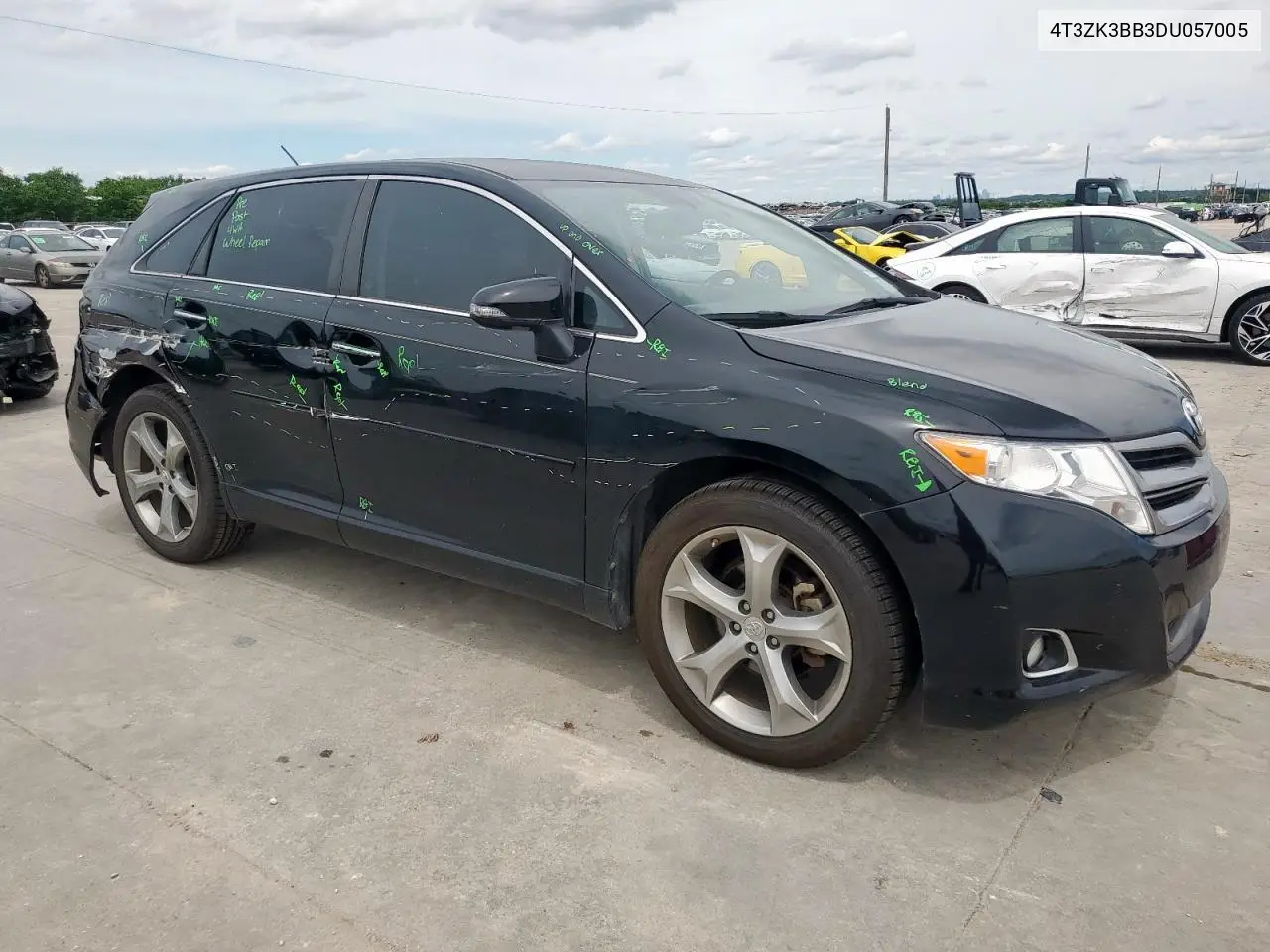 2013 Toyota Venza Le VIN: 4T3ZK3BB3DU057005 Lot: 55983815