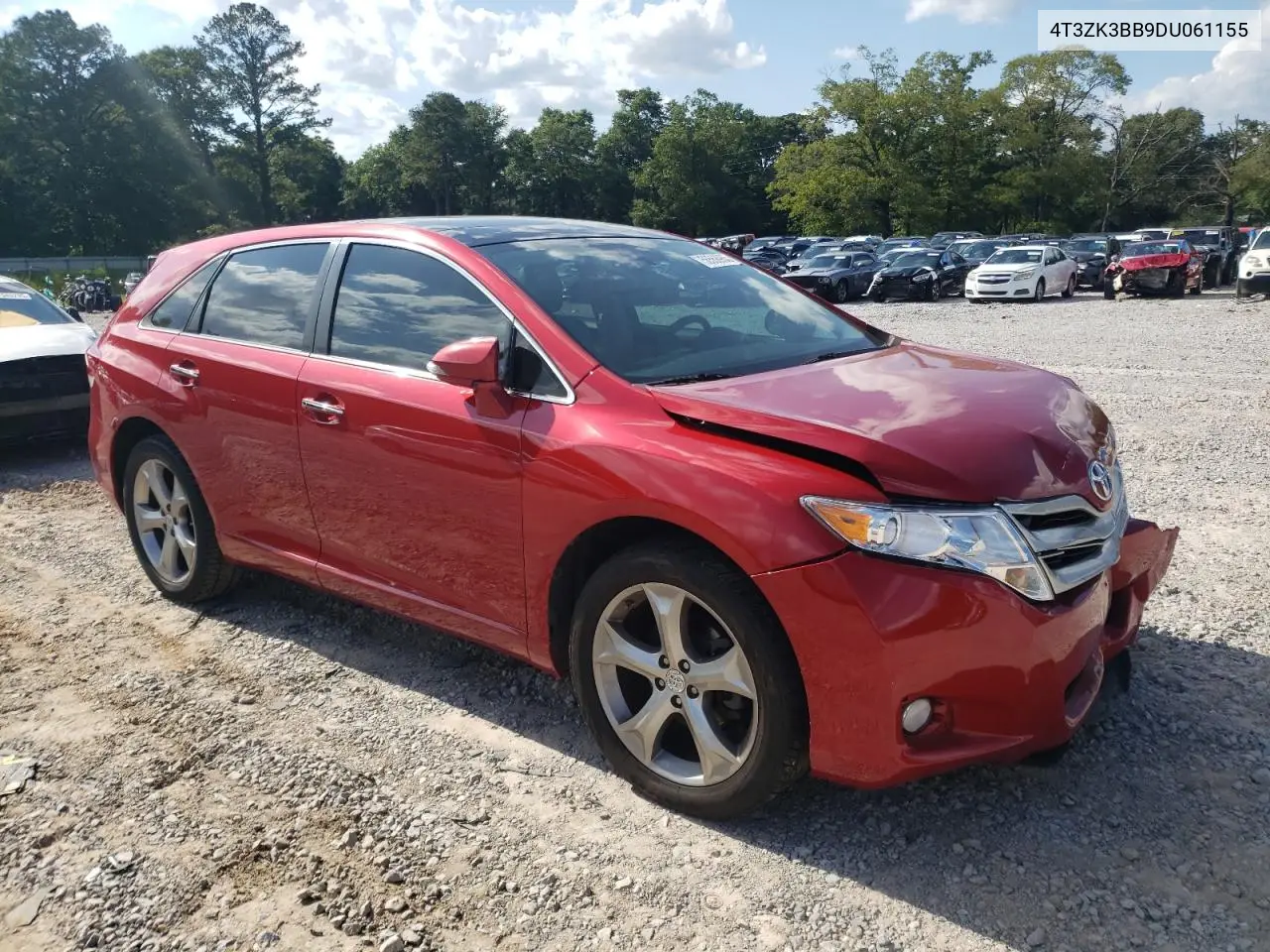2013 Toyota Venza Le VIN: 4T3ZK3BB9DU061155 Lot: 56568955