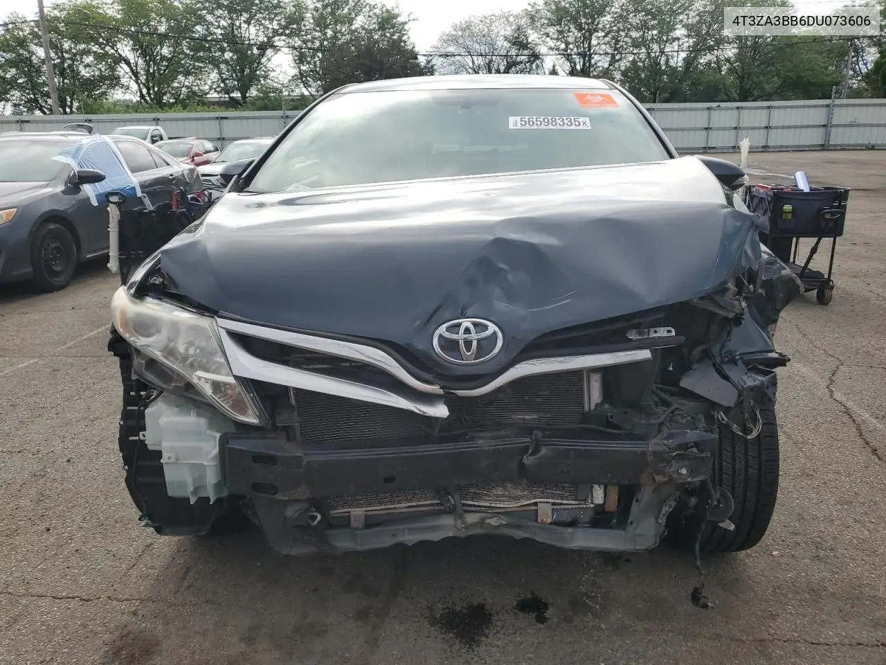 2013 Toyota Venza Le VIN: 4T3ZA3BB6DU073606 Lot: 56598335