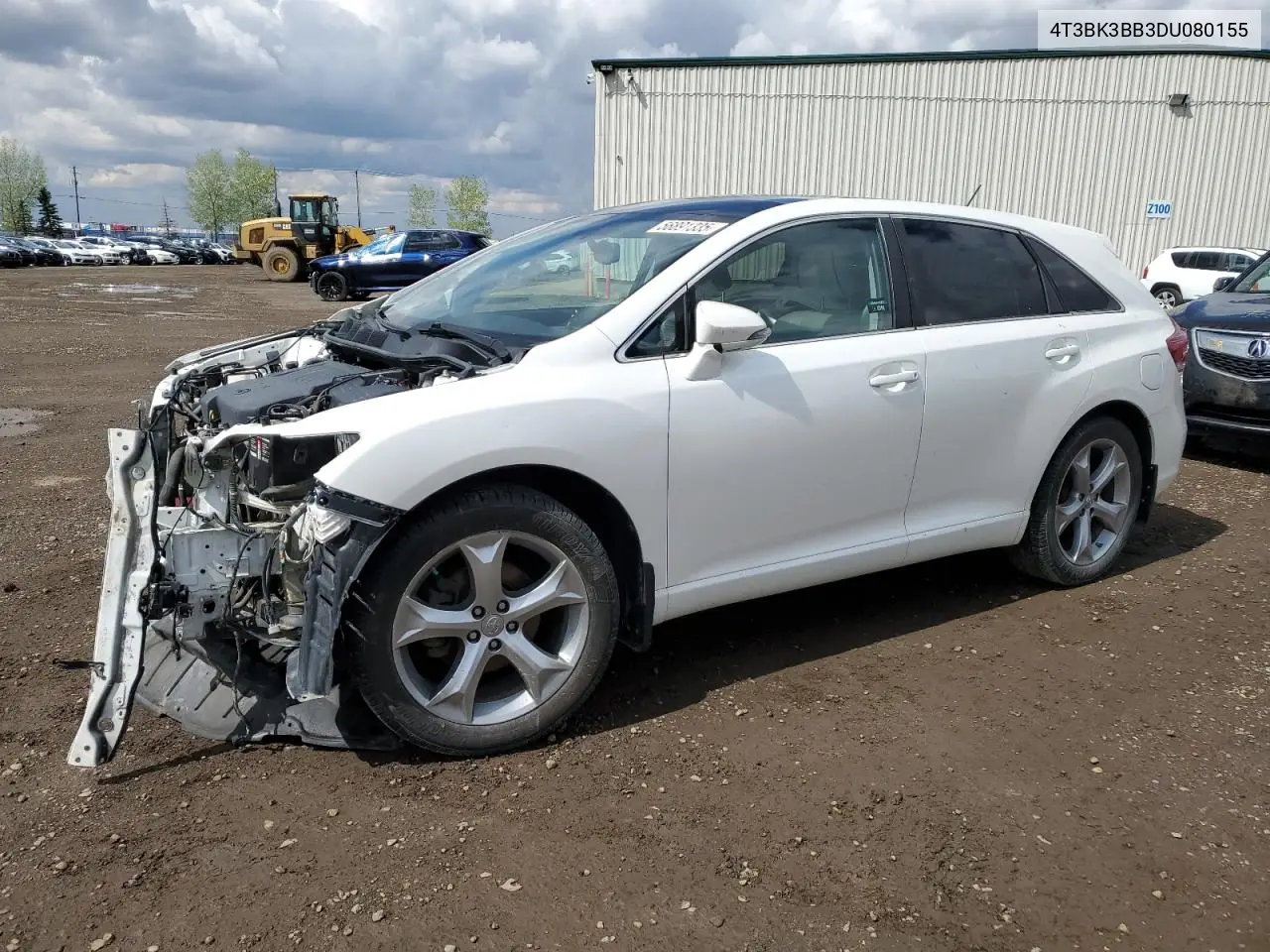 2013 Toyota Venza Le VIN: 4T3BK3BB3DU080155 Lot: 56891335