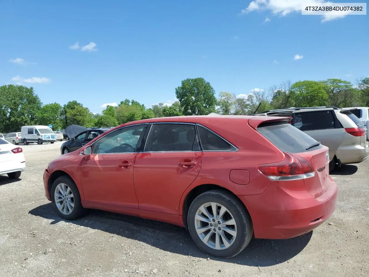 2013 Toyota Venza Le VIN: 4T3ZA3BB4DU074382 Lot: 56970625