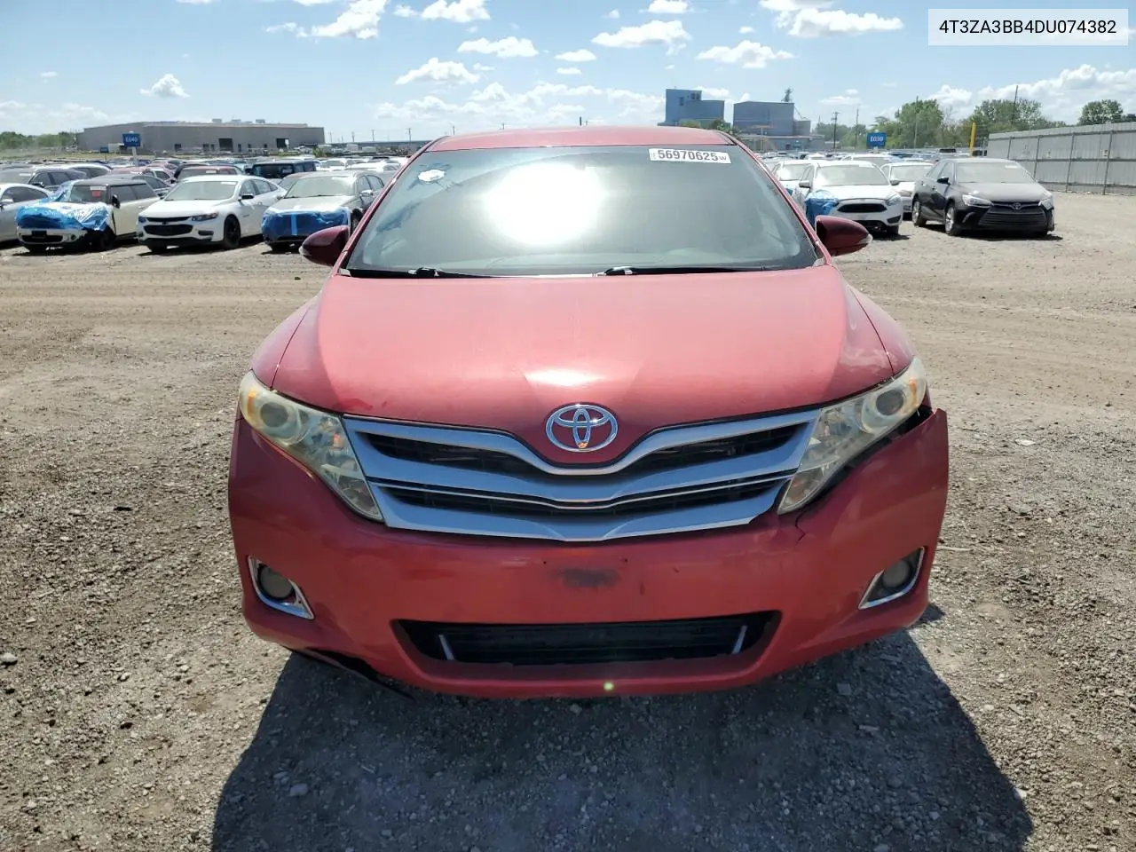 2013 Toyota Venza Le VIN: 4T3ZA3BB4DU074382 Lot: 56970625