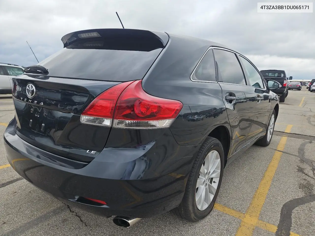 2013 Toyota Venza Le VIN: 4T3ZA3BB1DU065171 Lot: 57089285