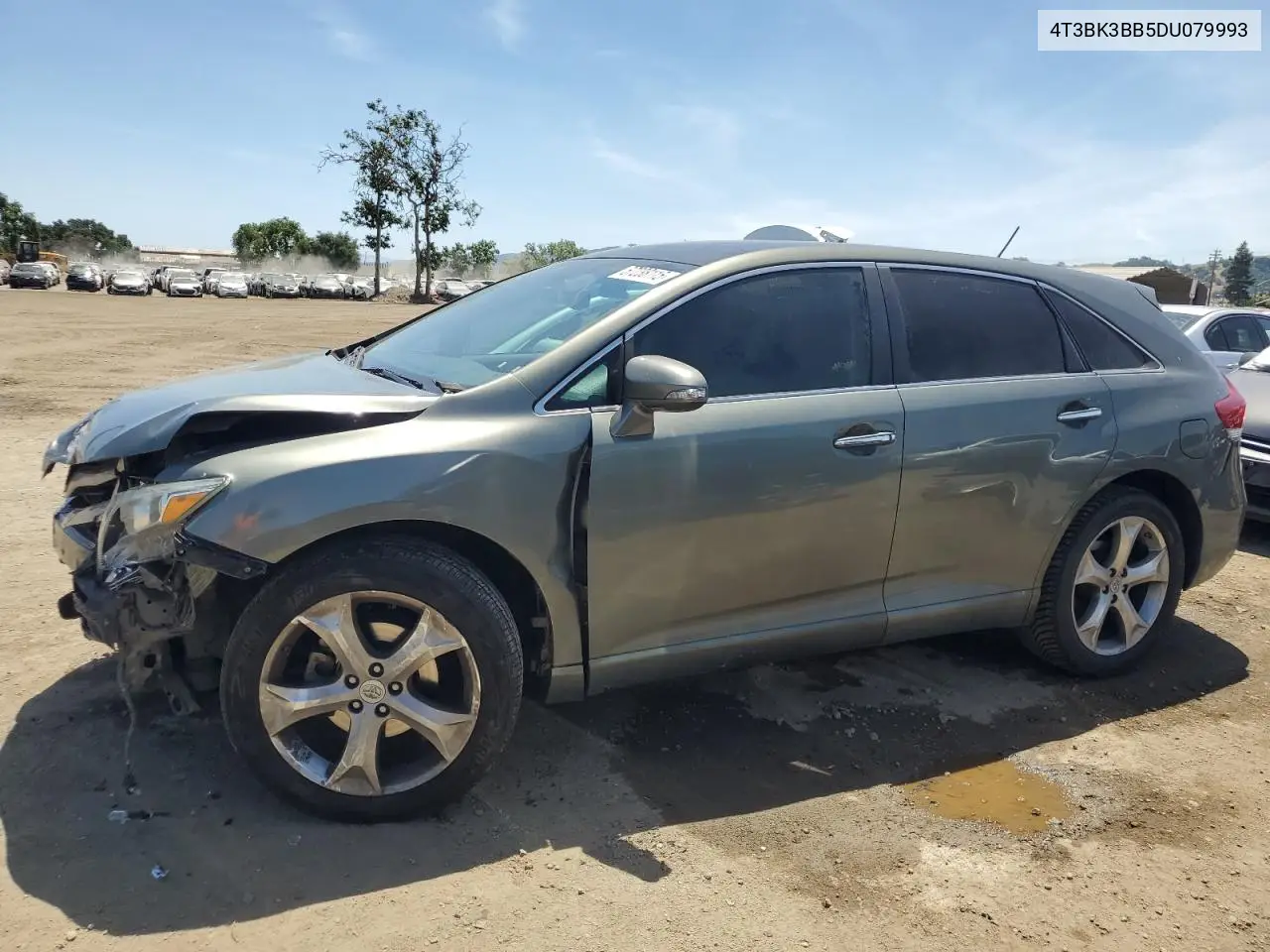 2013 Toyota Venza Le VIN: 4T3BK3BB5DU079993 Lot: 57238115