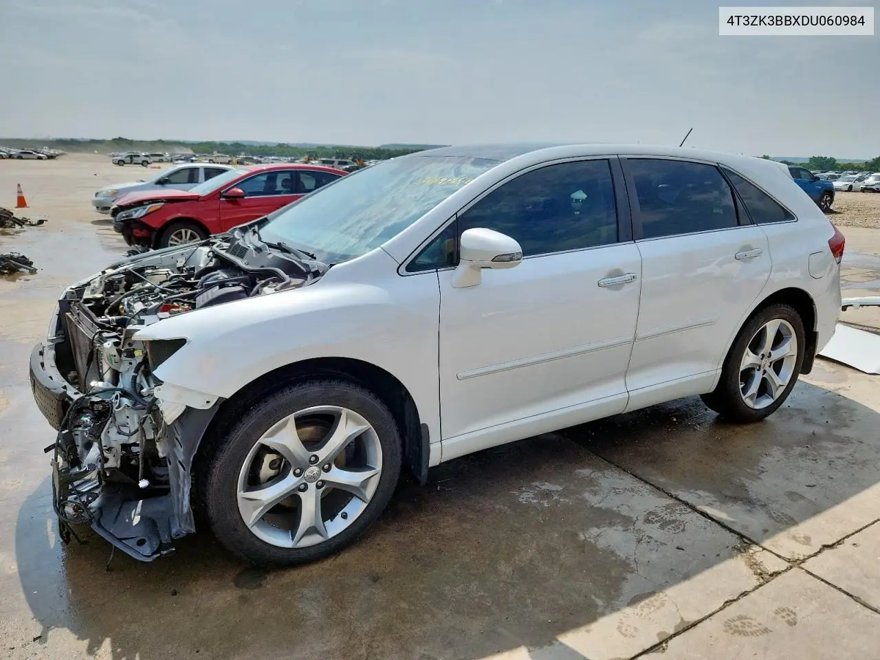 2013 Toyota Venza Le VIN: 4T3ZK3BBXDU060984 Lot: 57264285
