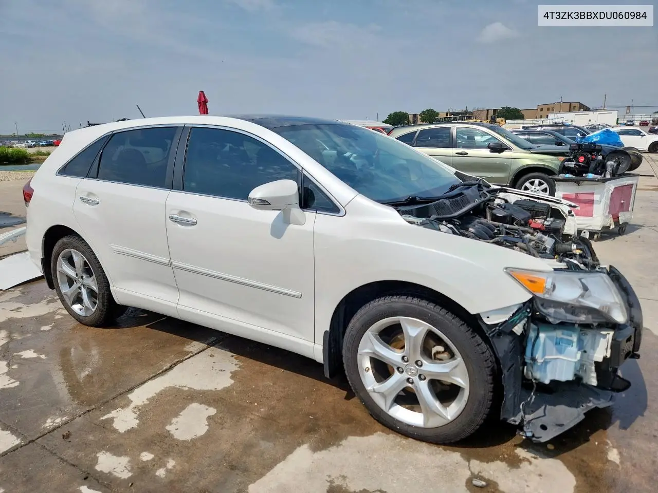 2013 Toyota Venza Le VIN: 4T3ZK3BBXDU060984 Lot: 57264285