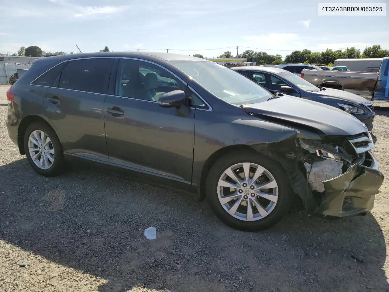 2013 Toyota Venza Le VIN: 4T3ZA3BB0DU063525 Lot: 57322235