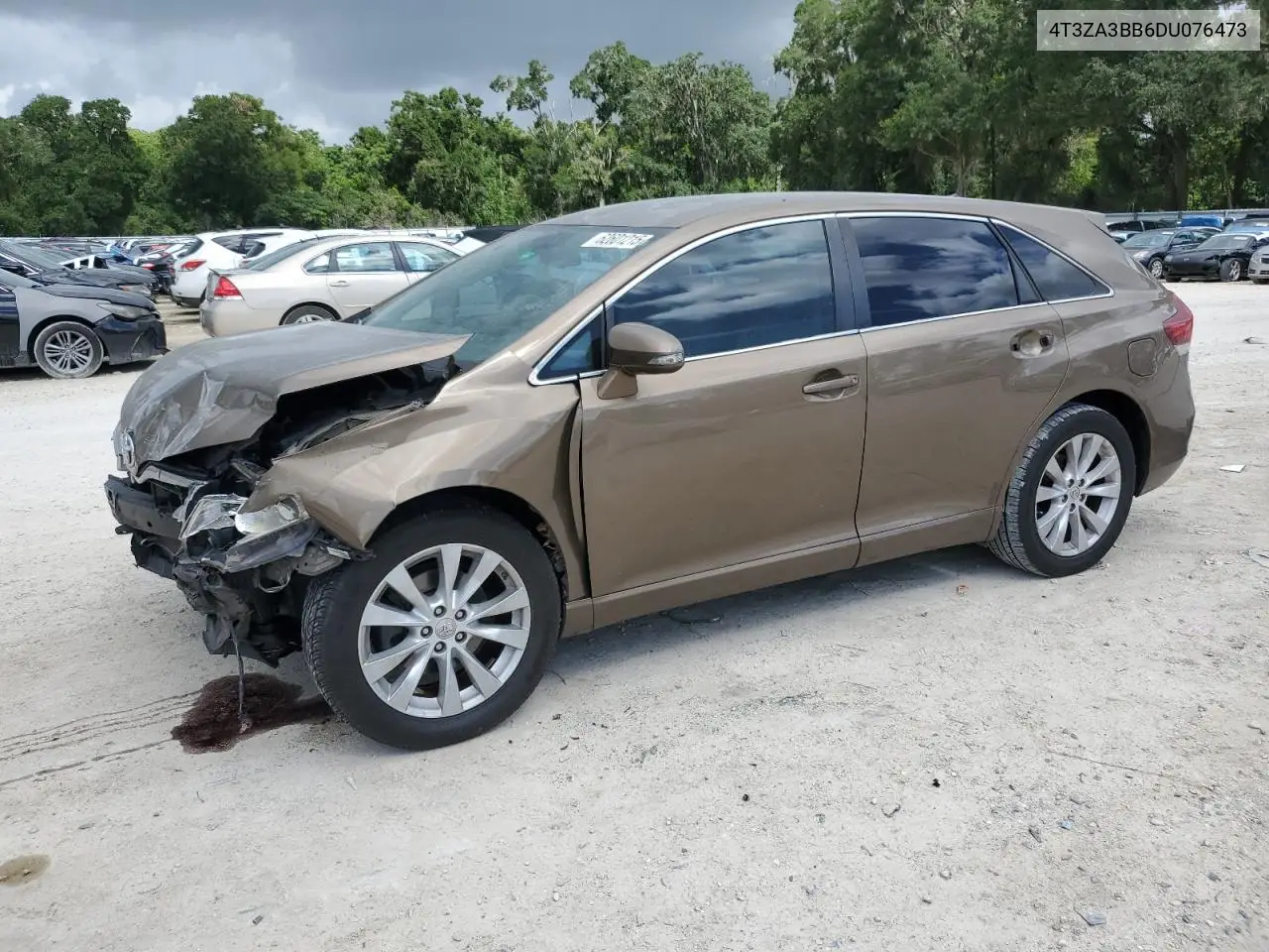 2013 Toyota Venza Le VIN: 4T3ZA3BB6DU076473 Lot: 62601215