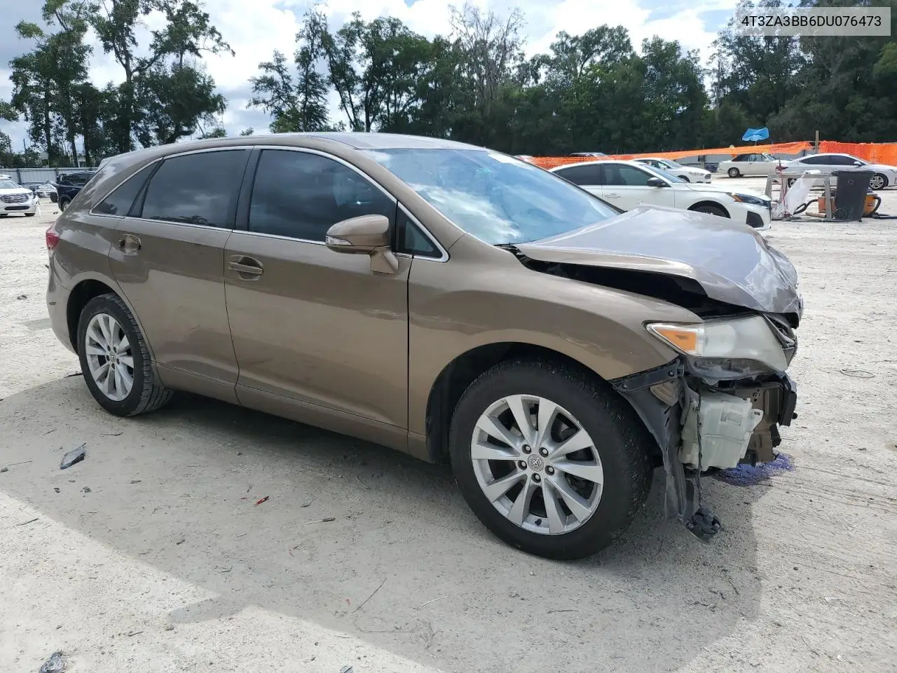 2013 Toyota Venza Le VIN: 4T3ZA3BB6DU076473 Lot: 62601215