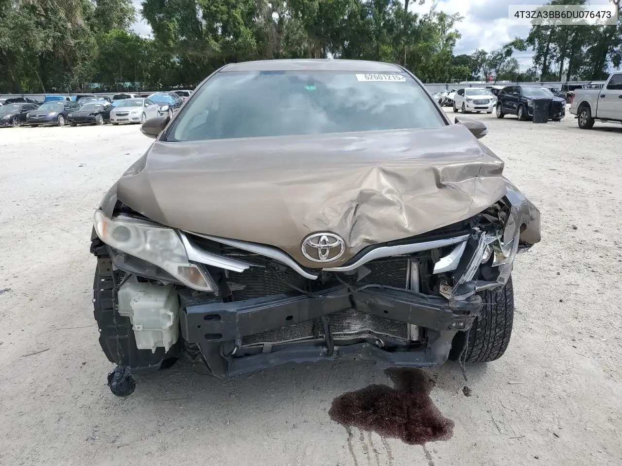 2013 Toyota Venza Le VIN: 4T3ZA3BB6DU076473 Lot: 62601215