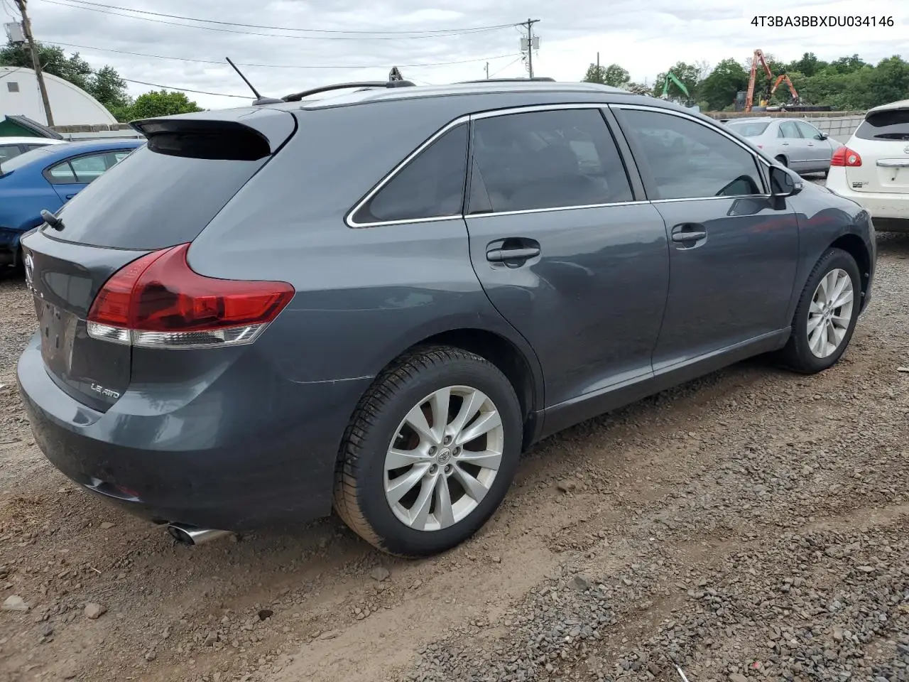 2013 Toyota Venza Le VIN: 4T3BA3BBXDU034146 Lot: 62725325