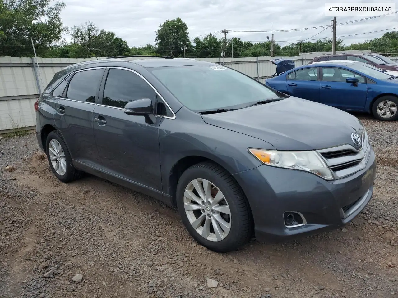 2013 Toyota Venza Le VIN: 4T3BA3BBXDU034146 Lot: 62725325