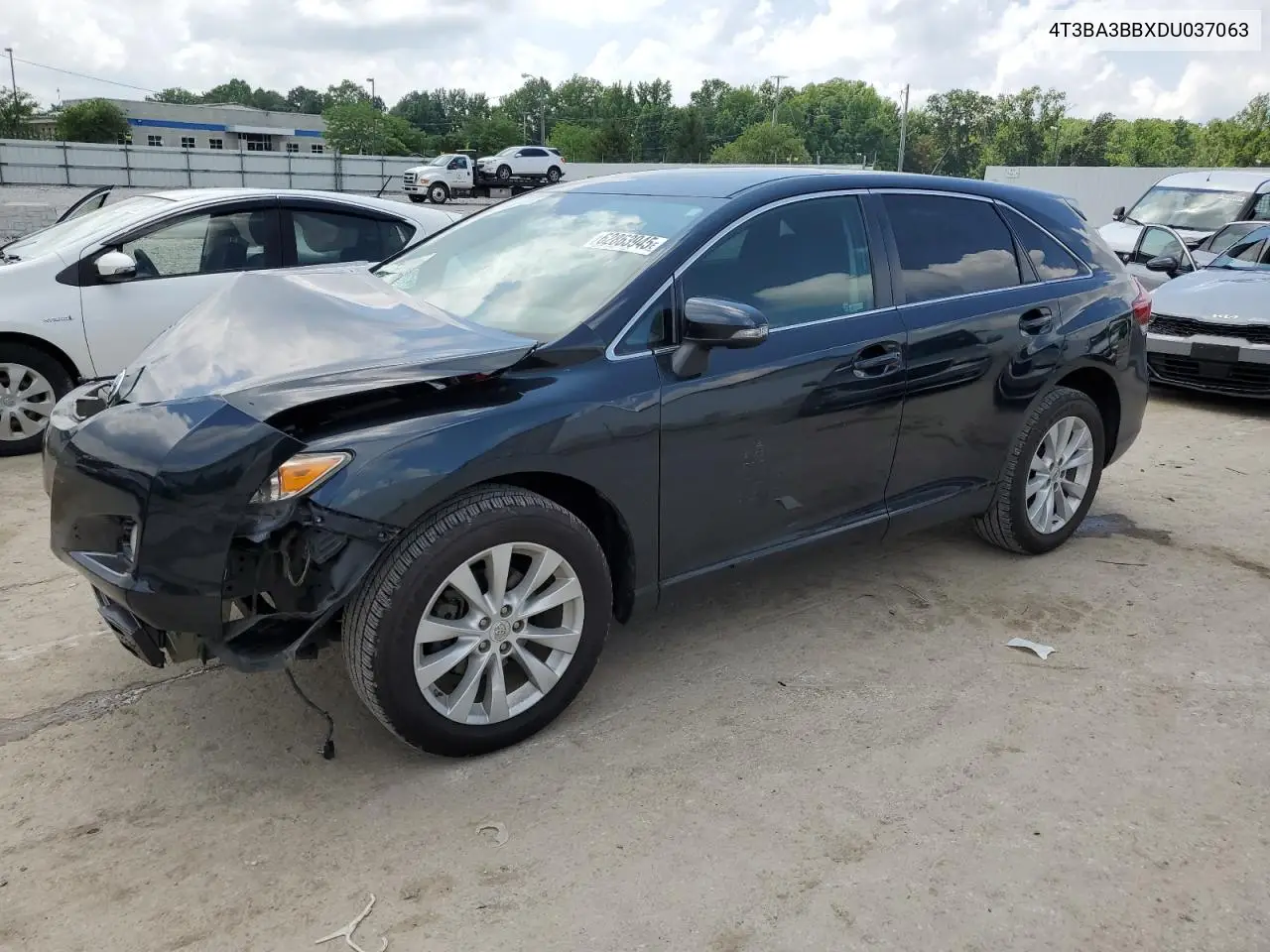 2013 Toyota Venza Le VIN: 4T3BA3BBXDU037063 Lot: 62863945