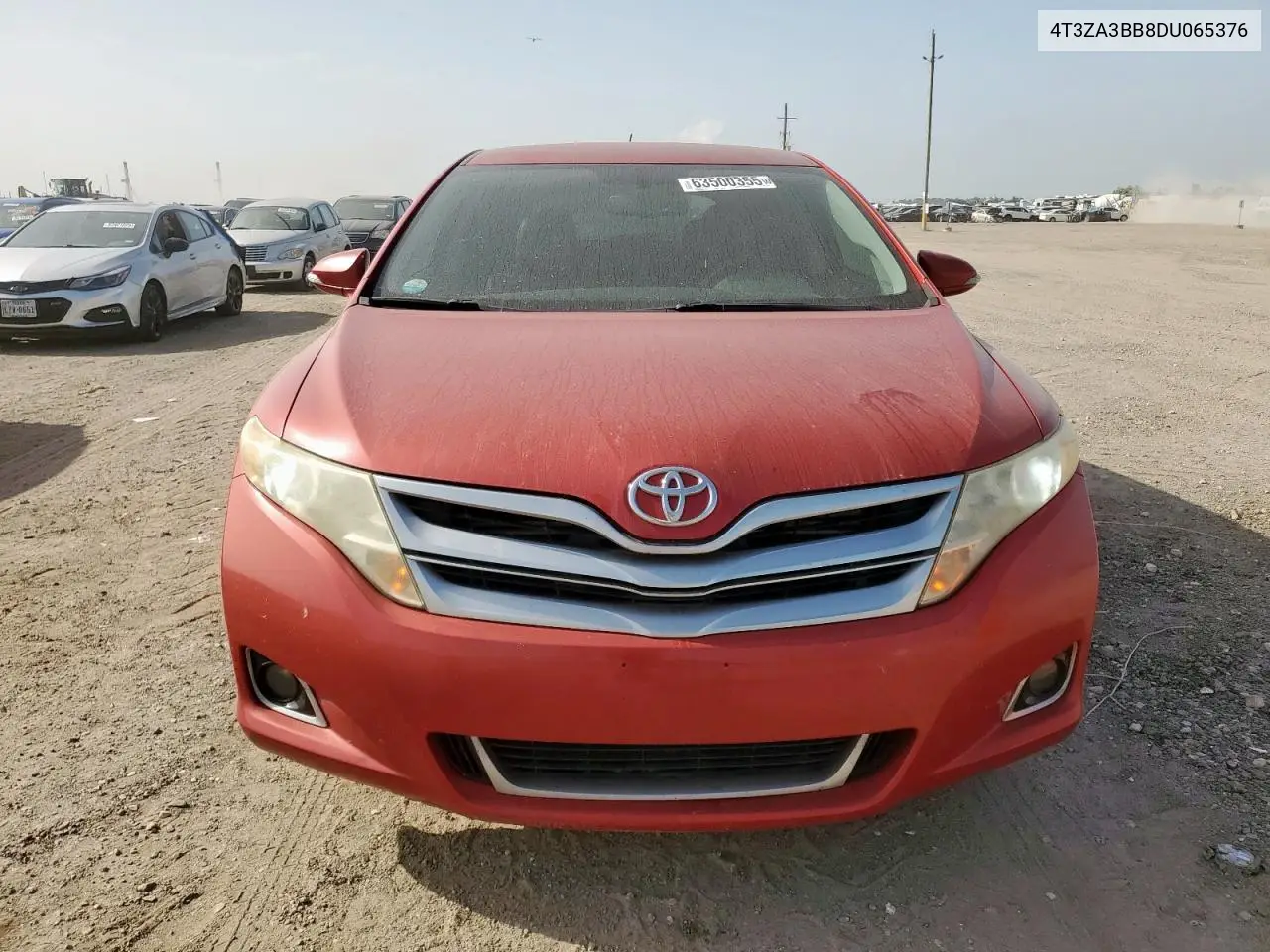 2013 Toyota Venza Le VIN: 4T3ZA3BB8DU065376 Lot: 63500355