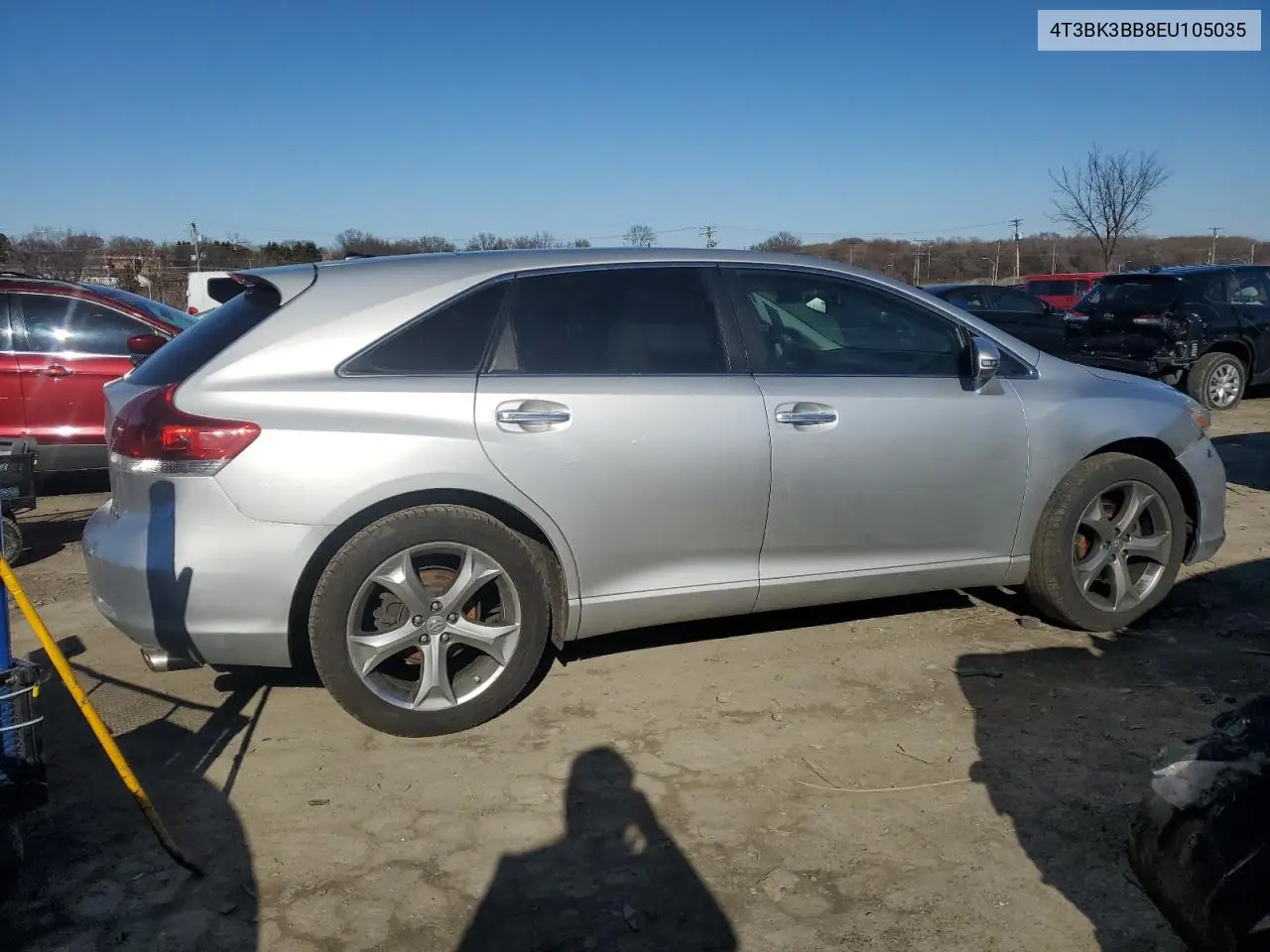 2014 Toyota Venza Le VIN: 4T3BK3BB8EU105035 Lot: 44735275