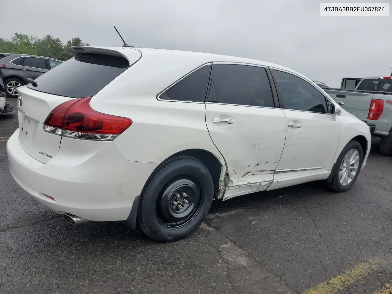 2014 Toyota Venza Le VIN: 4T3BA3BB2EU057874 Lot: 57033885