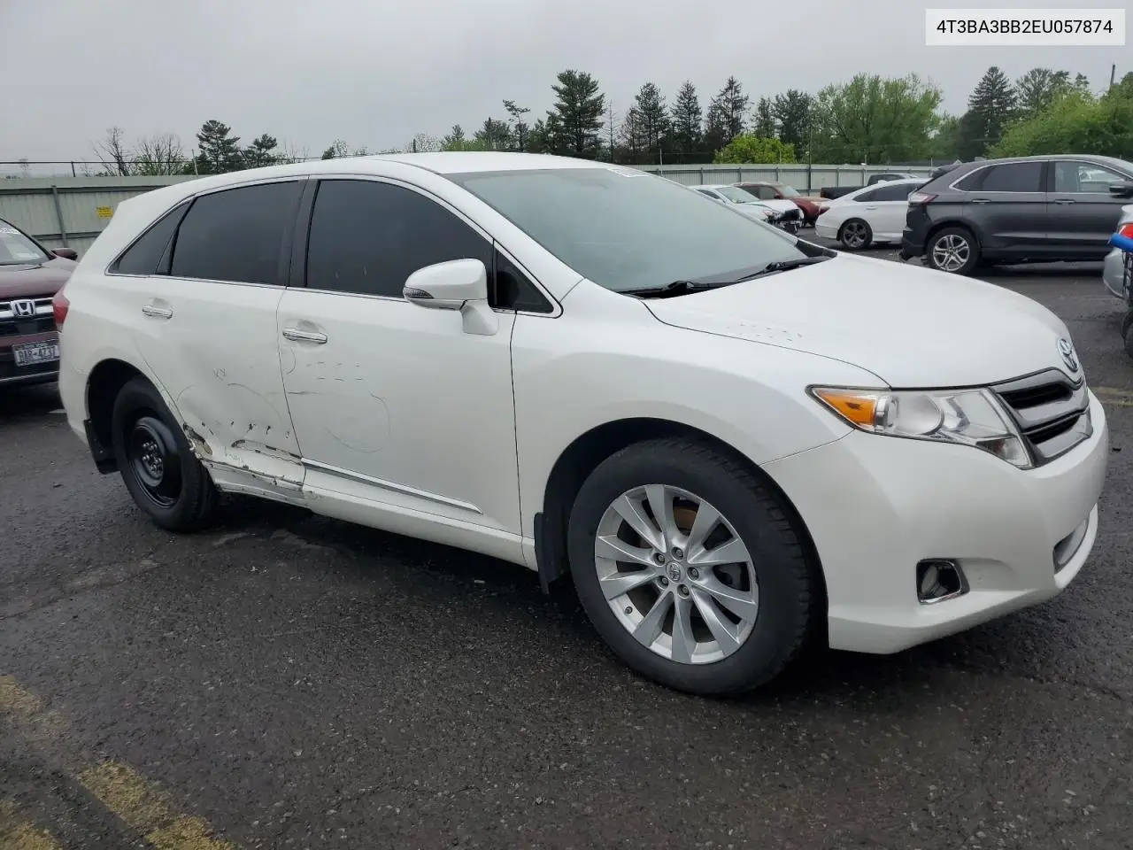 2014 Toyota Venza Le VIN: 4T3BA3BB2EU057874 Lot: 57033885
