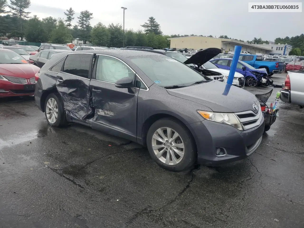 2014 Toyota Venza Le VIN: 4T3BA3BB7EU060835 Lot: 62111385