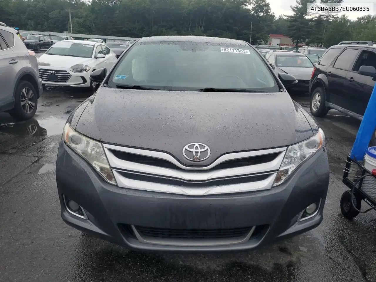 2014 Toyota Venza Le VIN: 4T3BA3BB7EU060835 Lot: 62111385