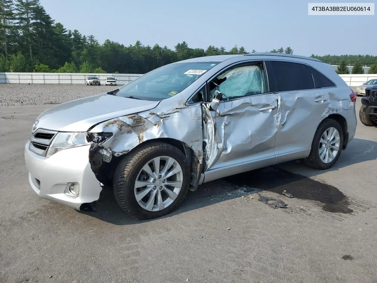 2014 Toyota Venza Le VIN: 4T3BA3BB2EU060614 Lot: 62388285
