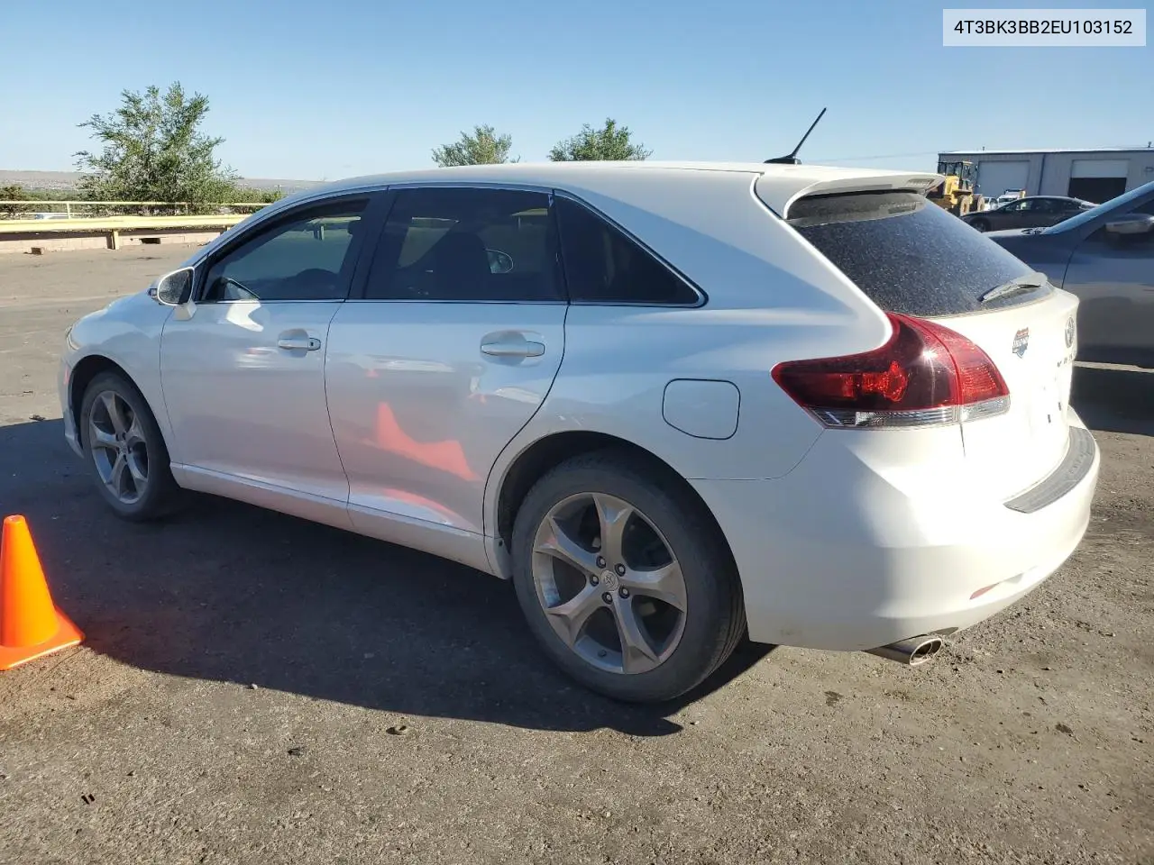 2014 Toyota Venza Le VIN: 4T3BK3BB2EU103152 Lot: 62546935