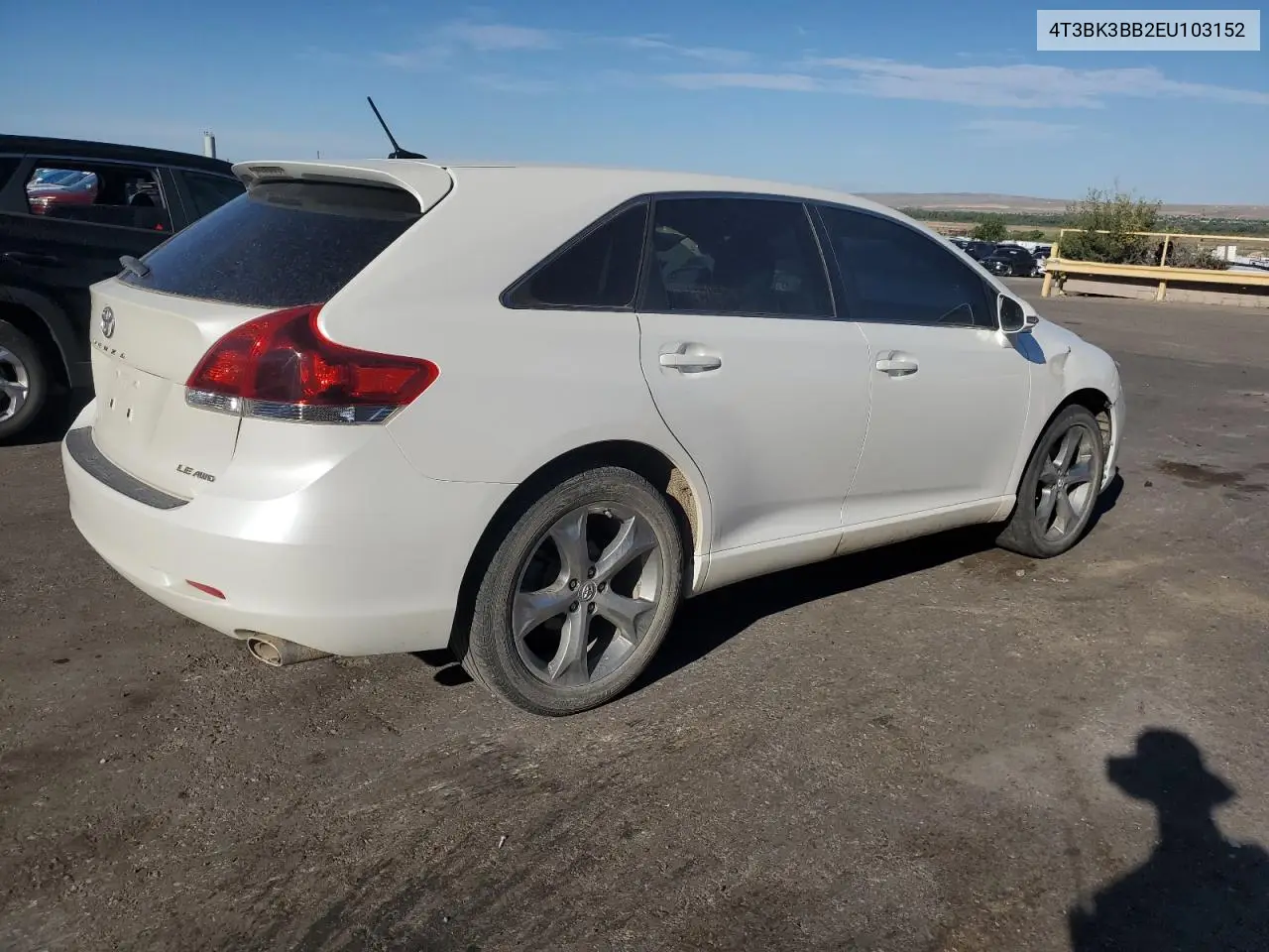 2014 Toyota Venza Le VIN: 4T3BK3BB2EU103152 Lot: 62546935