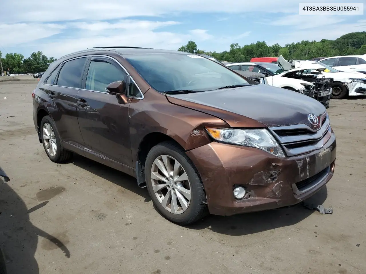 2014 Toyota Venza Le VIN: 4T3BA3BB3EU055941 Lot: 62658455