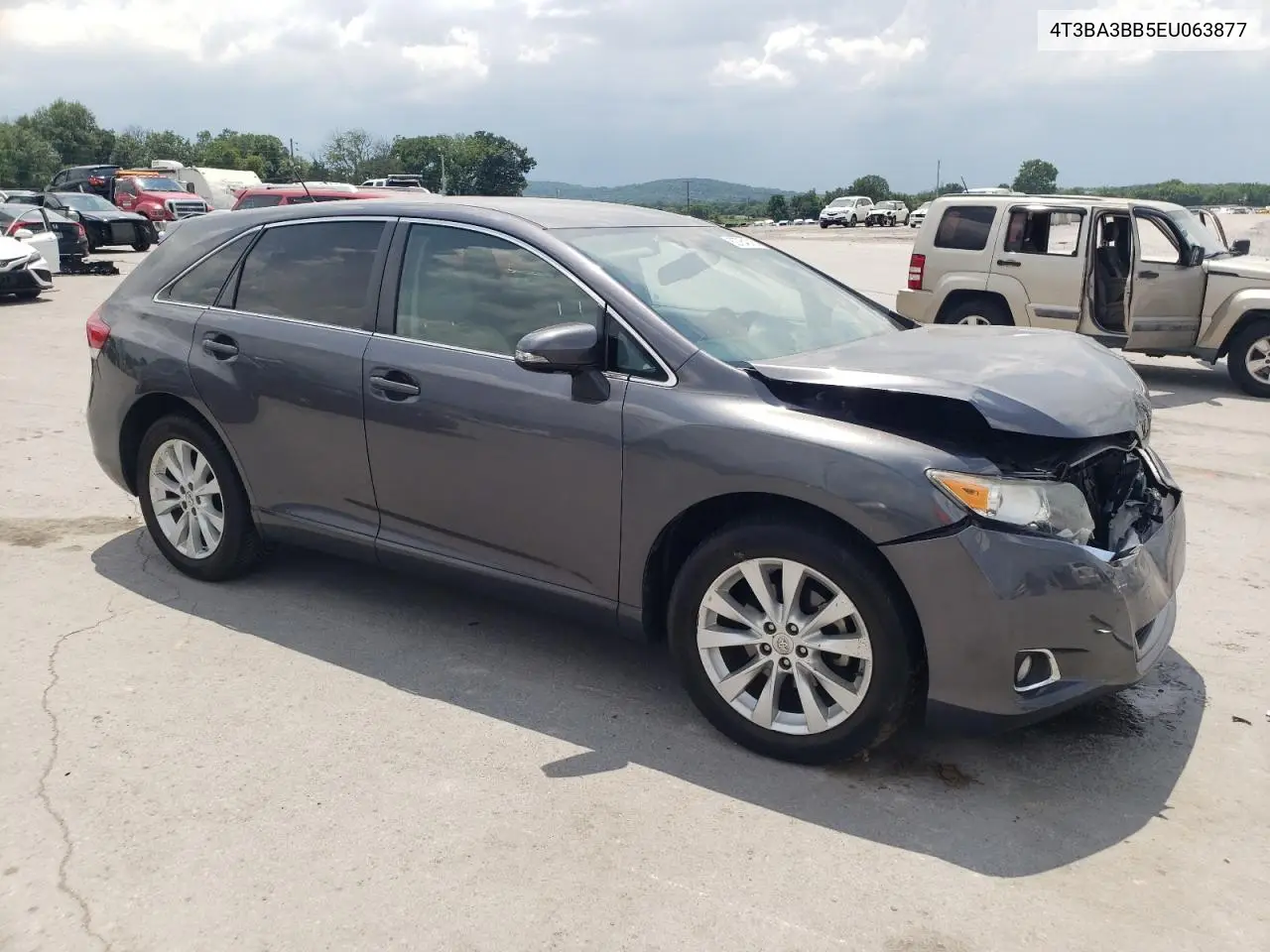 2014 Toyota Venza Le VIN: 4T3BA3BB5EU063877 Lot: 62784015
