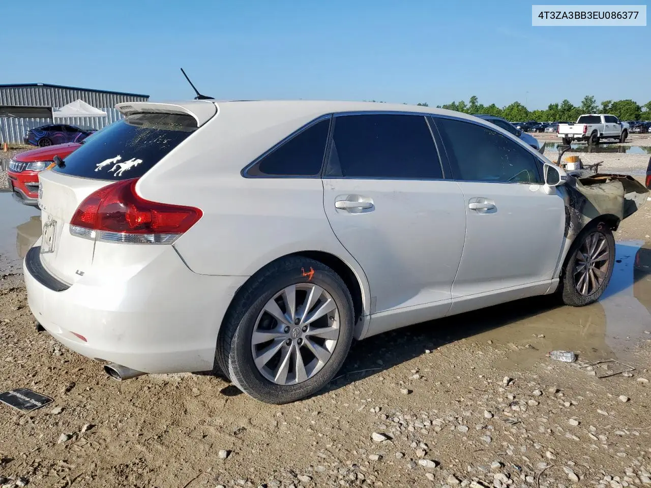 2014 Toyota Venza Le VIN: 4T3ZA3BB3EU086377 Lot: 62815095