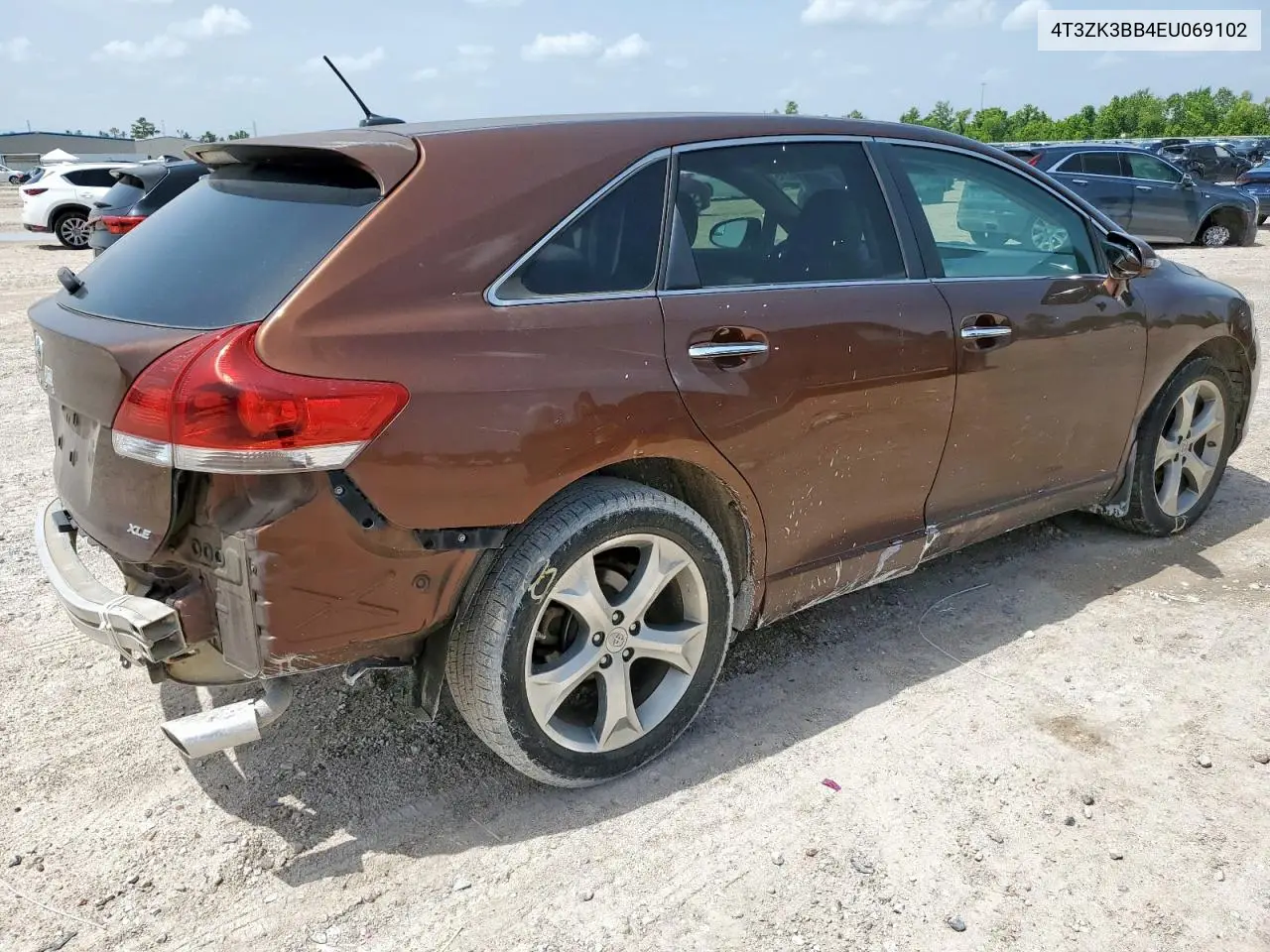 2014 Toyota Venza Le VIN: 4T3ZK3BB4EU069102 Lot: 63119235