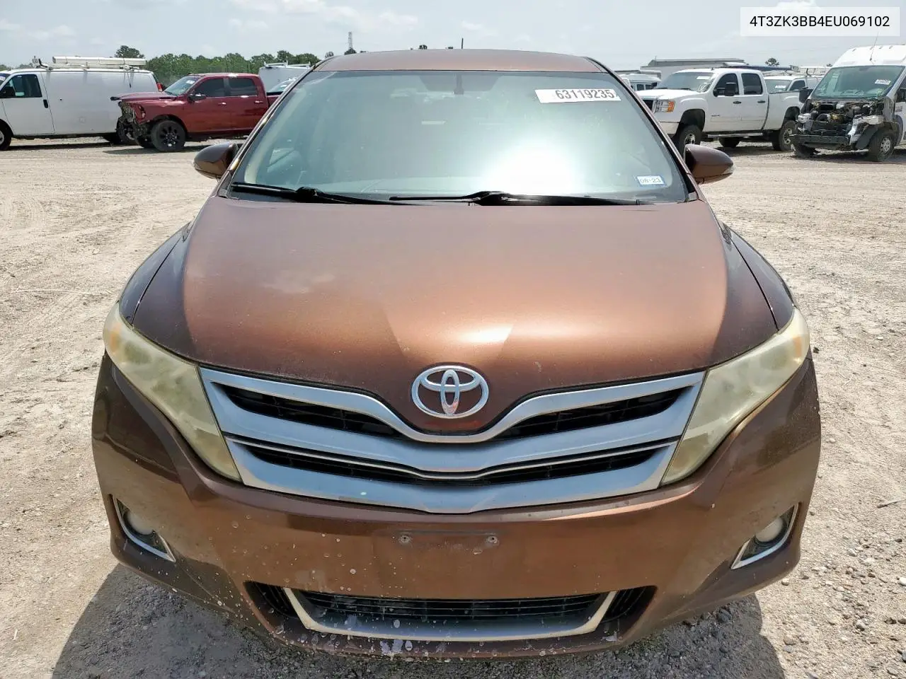 2014 Toyota Venza Le VIN: 4T3ZK3BB4EU069102 Lot: 63119235