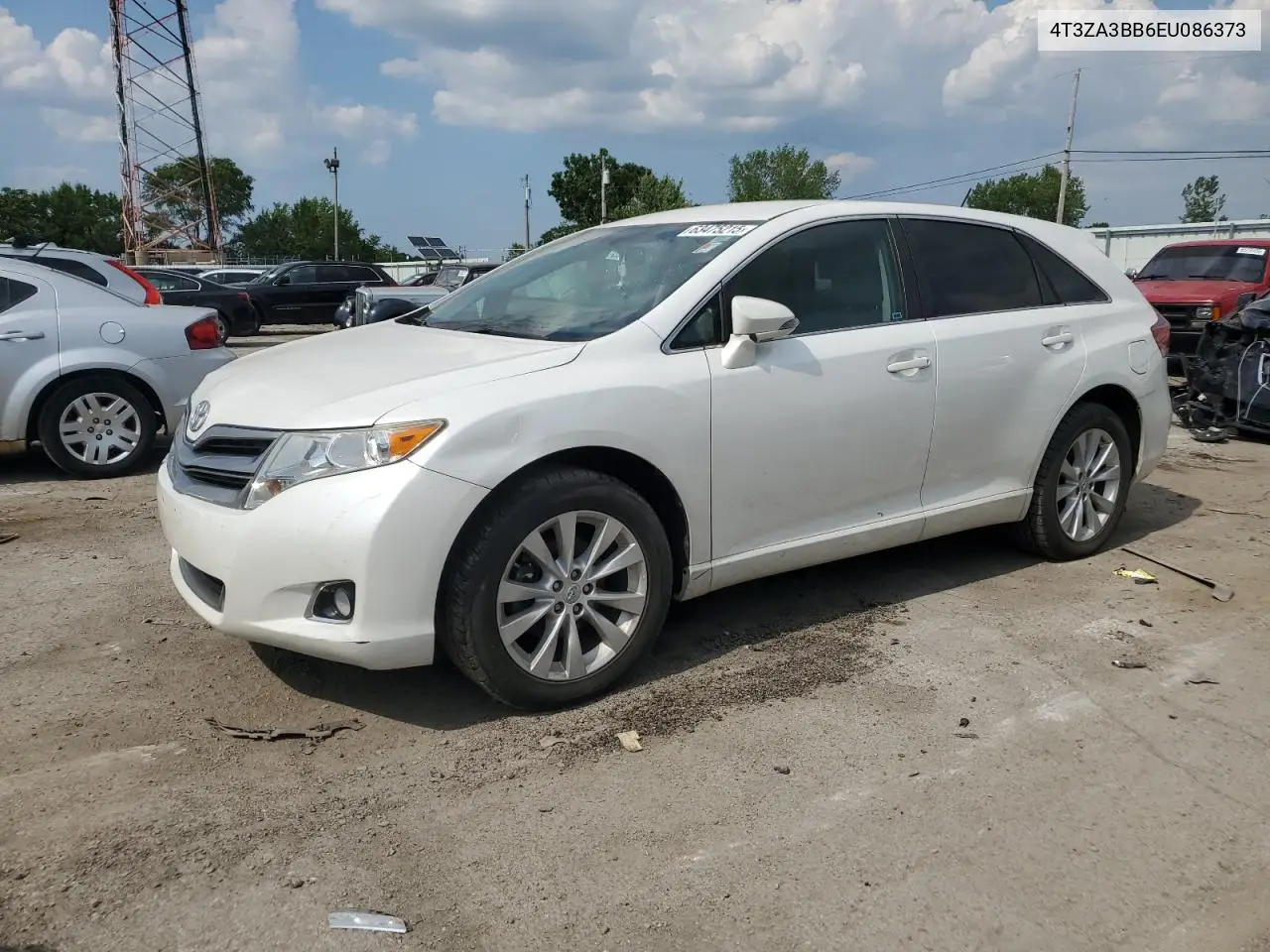 2014 Toyota Venza Le VIN: 4T3ZA3BB6EU086373 Lot: 63475215