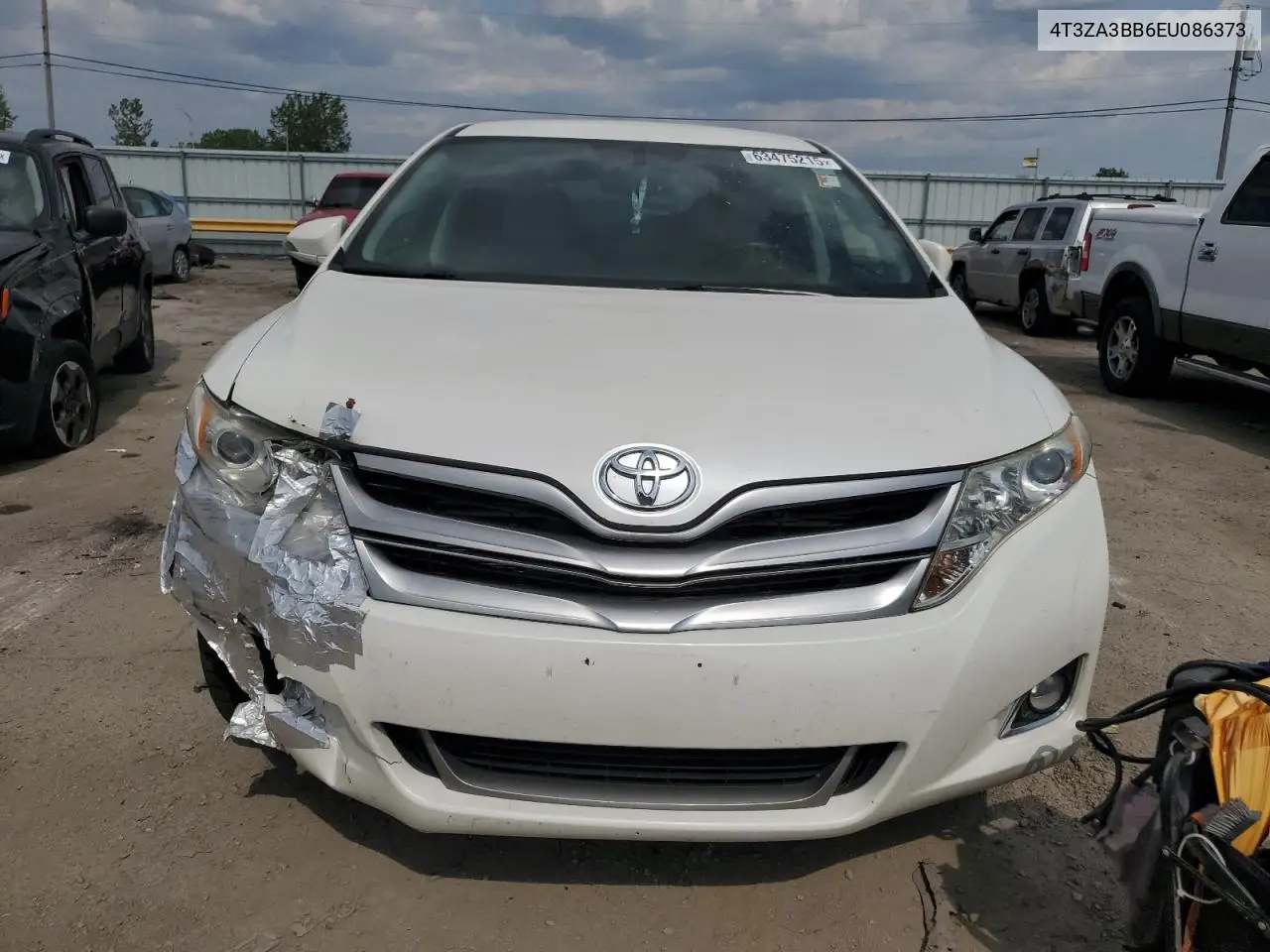 2014 Toyota Venza Le VIN: 4T3ZA3BB6EU086373 Lot: 63475215
