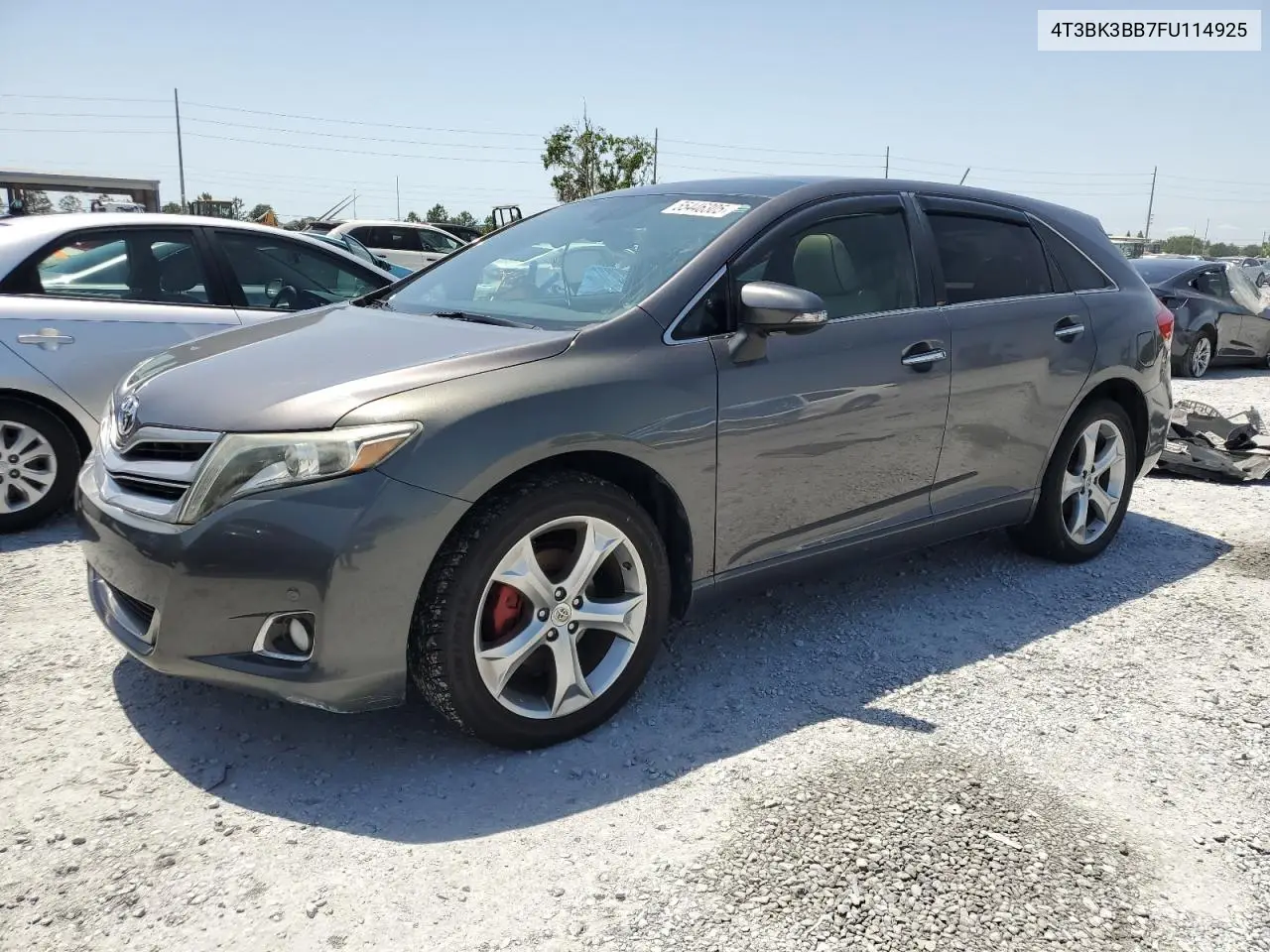 2015 Toyota Venza Le VIN: 4T3BK3BB7FU114925 Lot: 55446305