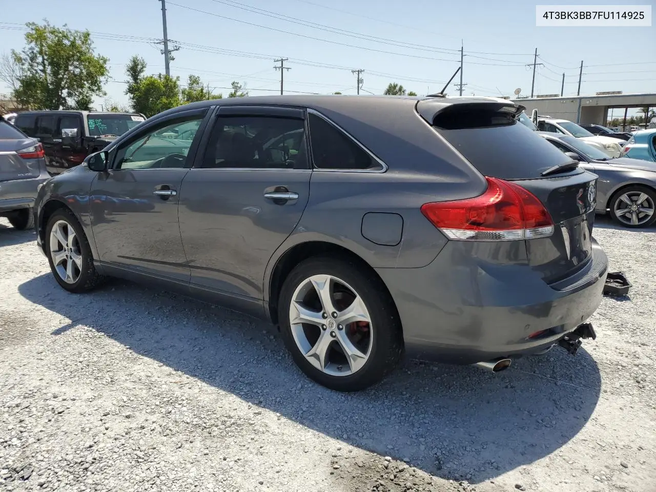 2015 Toyota Venza Le VIN: 4T3BK3BB7FU114925 Lot: 55446305