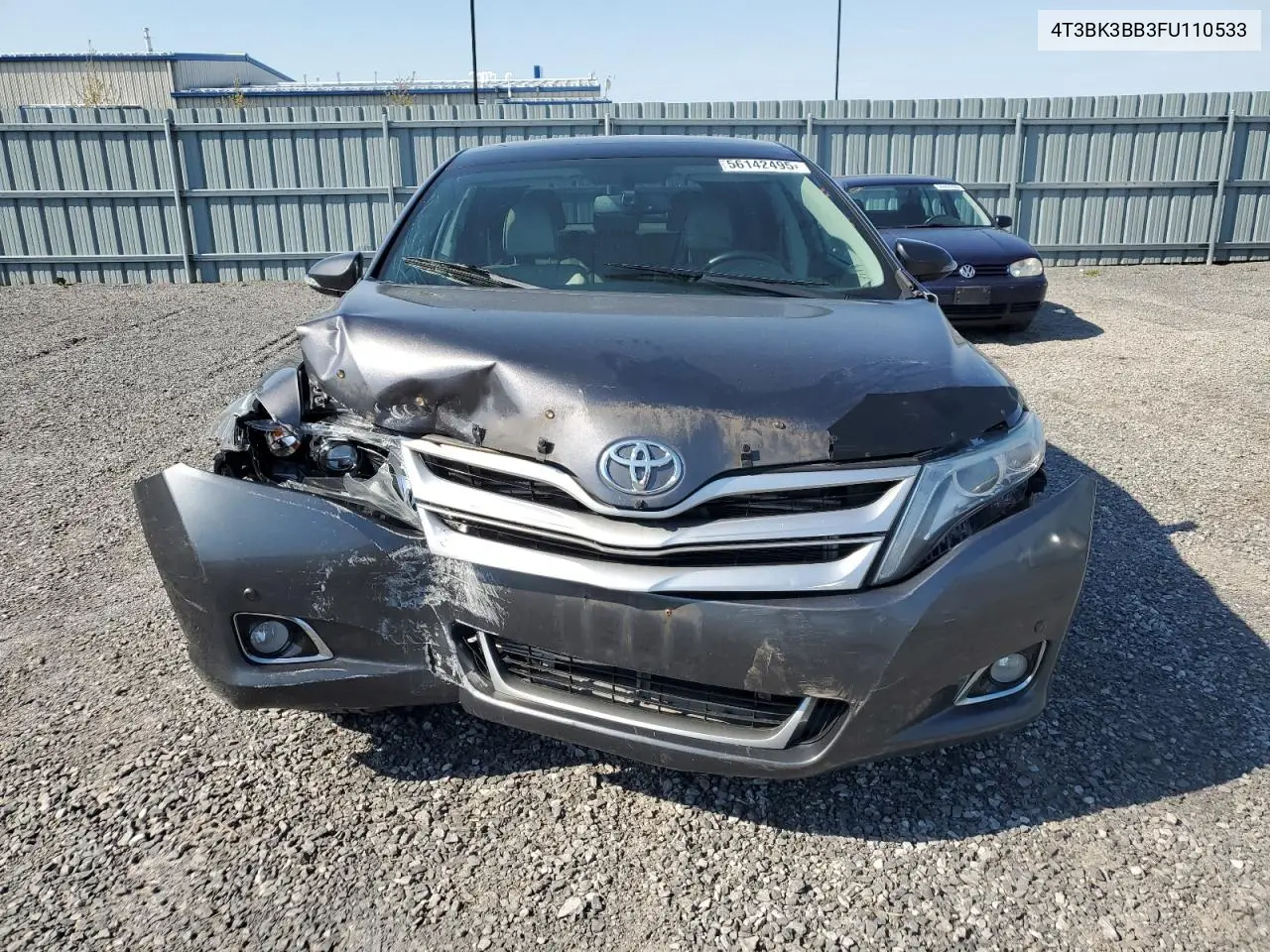2015 Toyota Venza Le VIN: 4T3BK3BB3FU110533 Lot: 56142495
