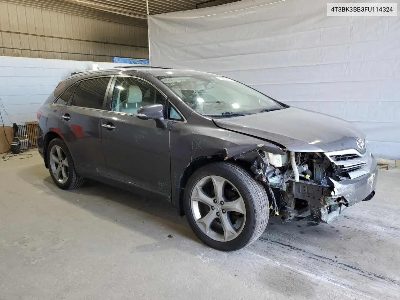 2015 Toyota Venza Le VIN: 4T3BK3BB3FU114324 Lot: 56424955