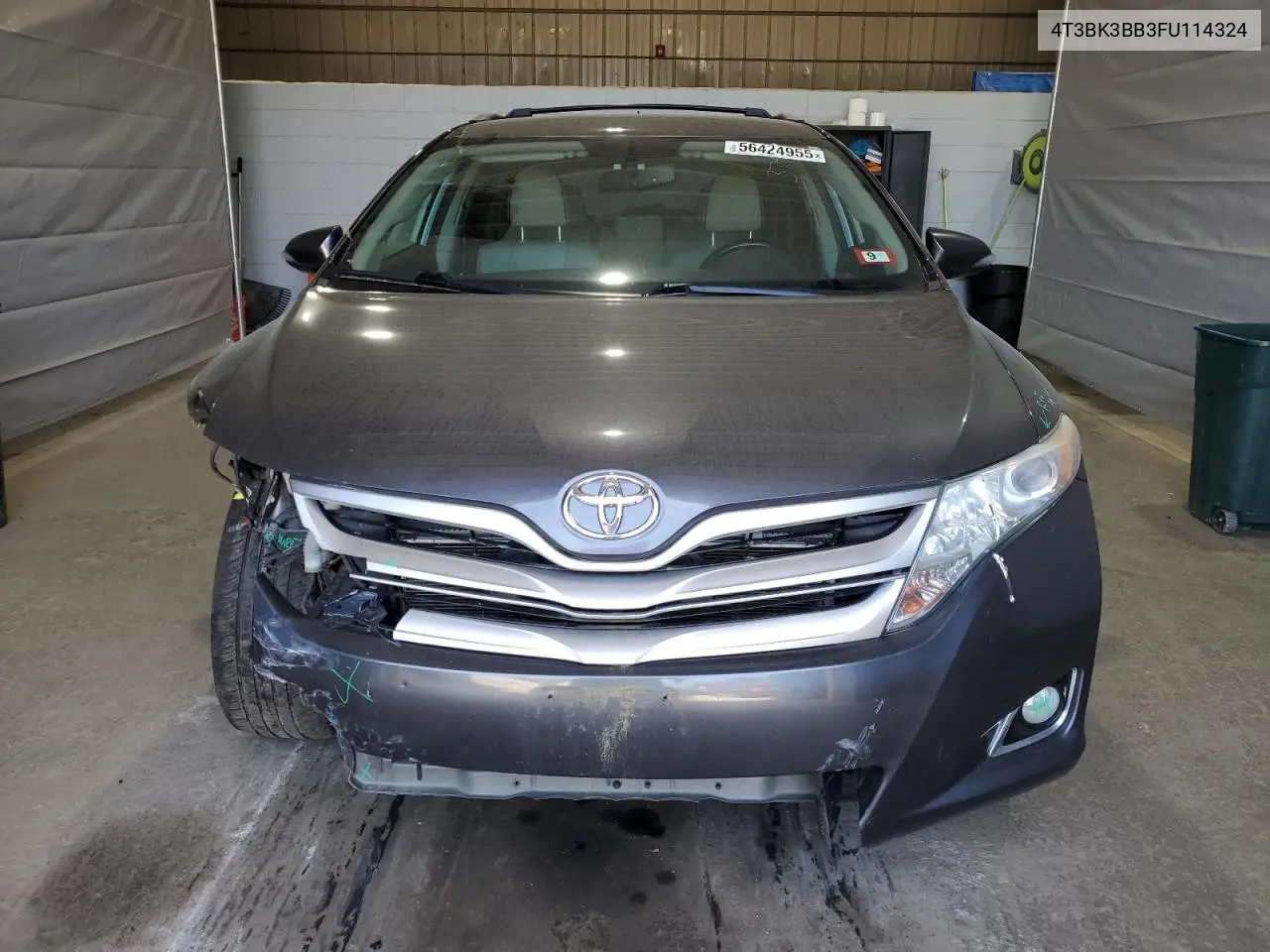 2015 Toyota Venza Le VIN: 4T3BK3BB3FU114324 Lot: 56424955