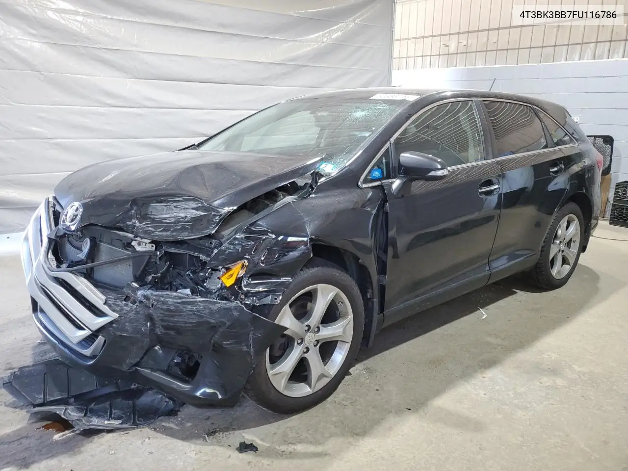 2015 Toyota Venza Le VIN: 4T3BK3BB7FU116786 Lot: 62333115