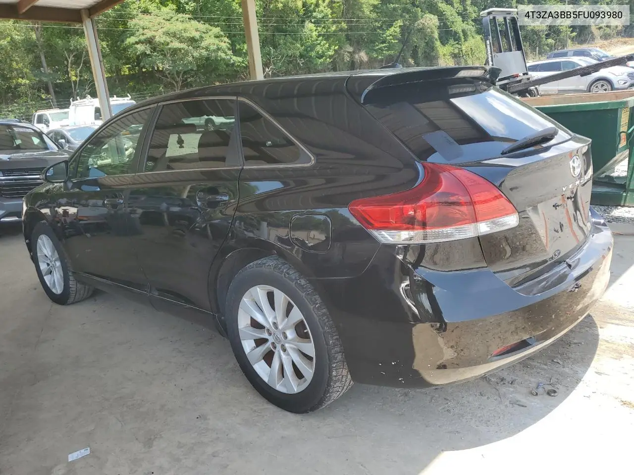2015 Toyota Venza Le VIN: 4T3ZA3BB5FU093980 Lot: 62757815