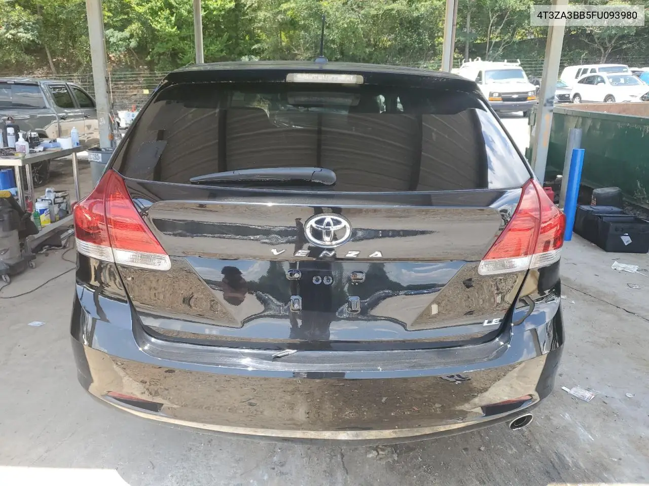 2015 Toyota Venza Le VIN: 4T3ZA3BB5FU093980 Lot: 62757815