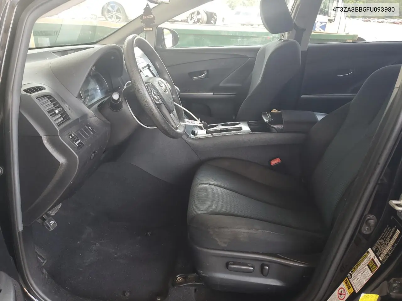 2015 Toyota Venza Le VIN: 4T3ZA3BB5FU093980 Lot: 62757815