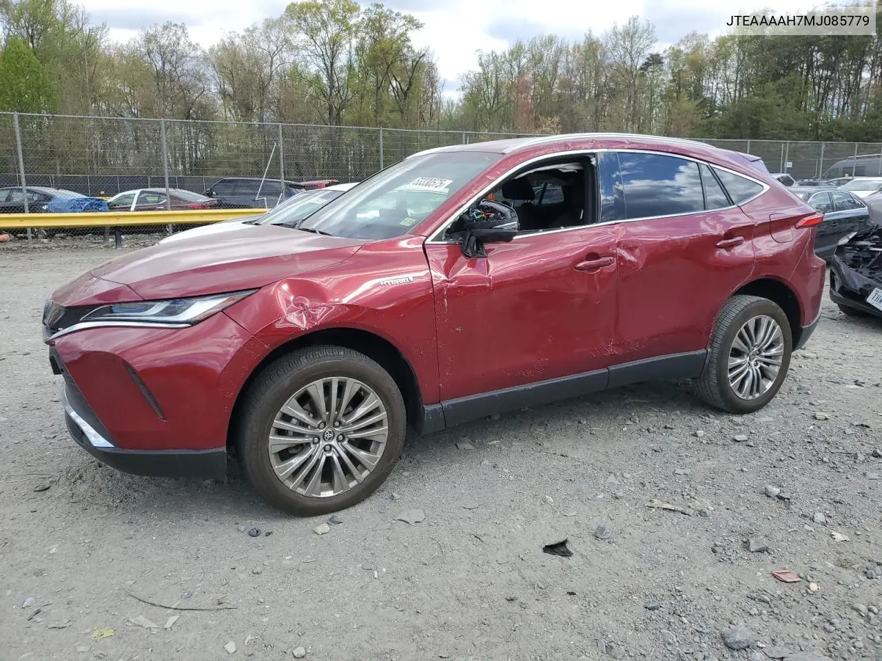 2021 Toyota Venza Le VIN: JTEAAAAH7MJ085779 Lot: 53330575